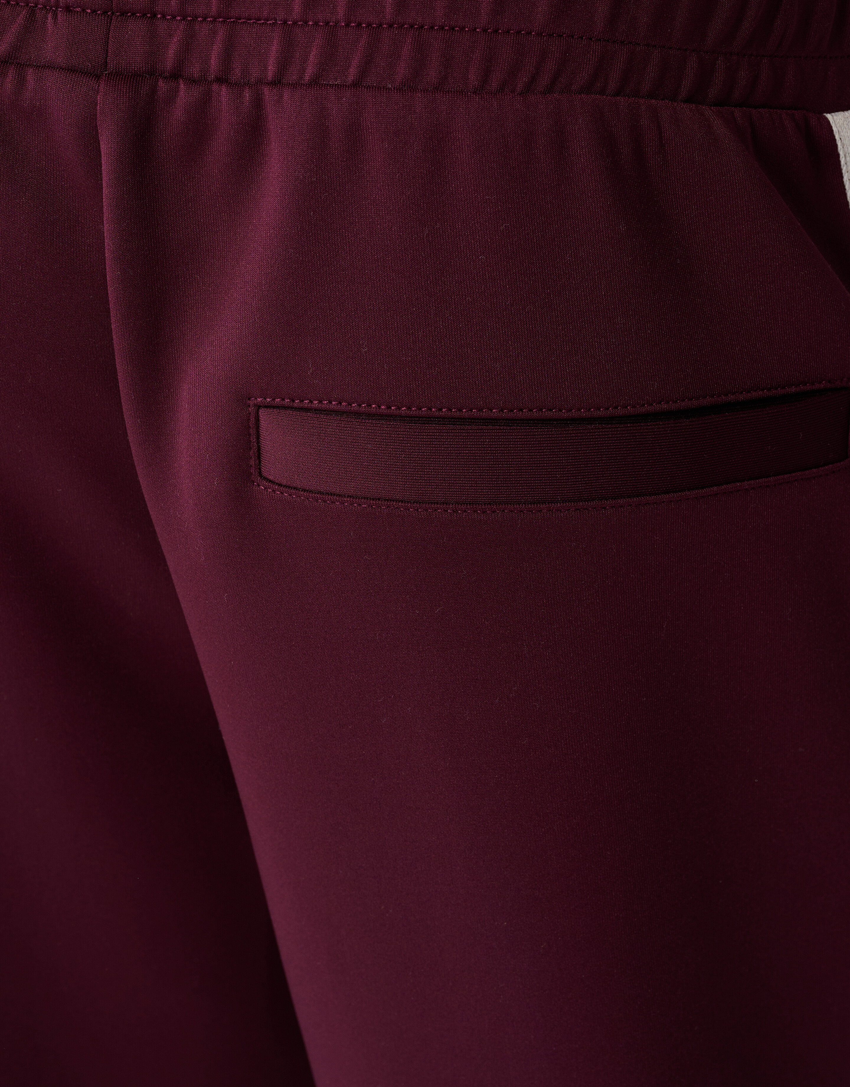 Sportliche Wide Leg Hose Dunkelrot SHOEBY BOYS