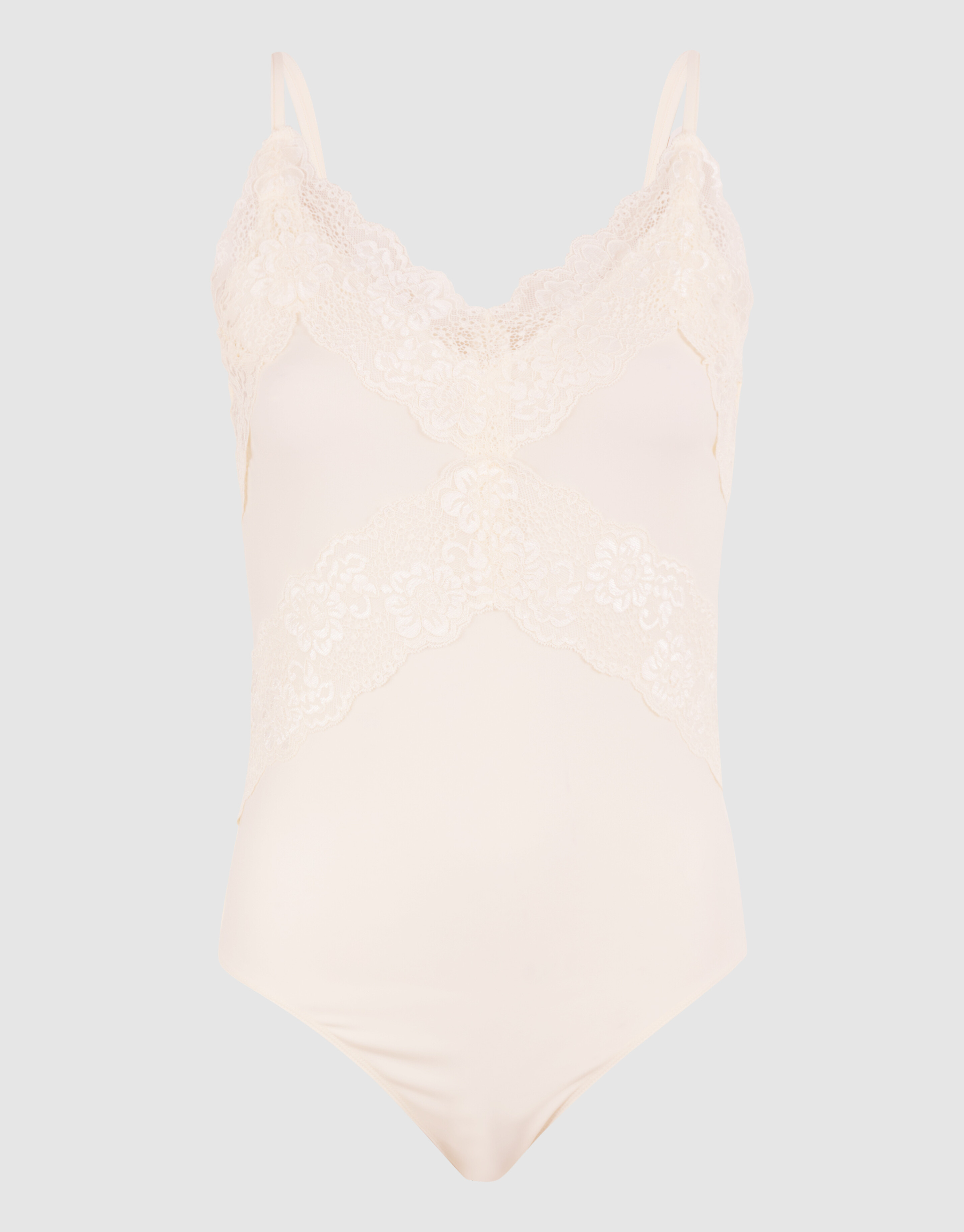 Kanten Body Gebrochen Wei&szlig; SHOEBY WOMEN