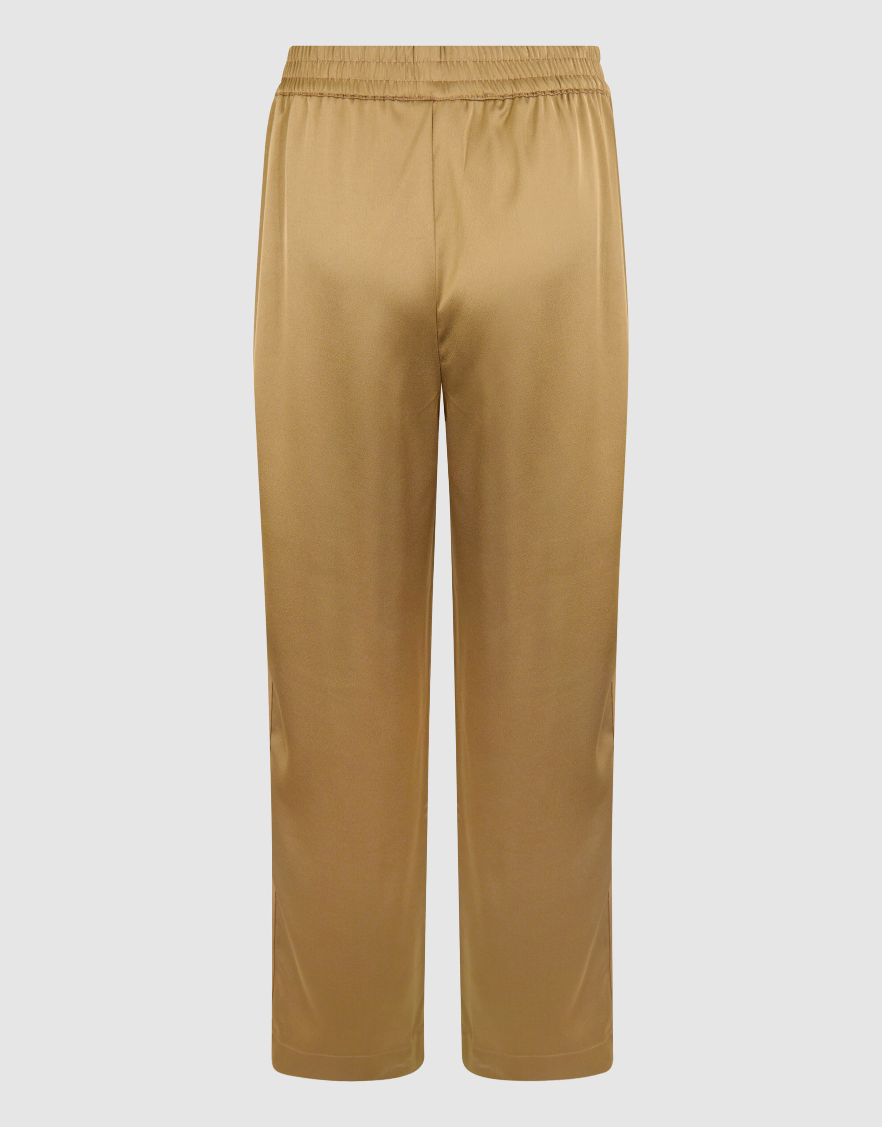Satin Hose mit weitem Bein Camel SHOEBY WOMEN