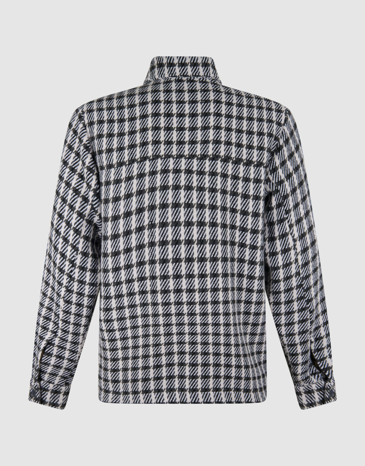 Kariertes Overshirt Schwarz/Grau SHOEBY MEN