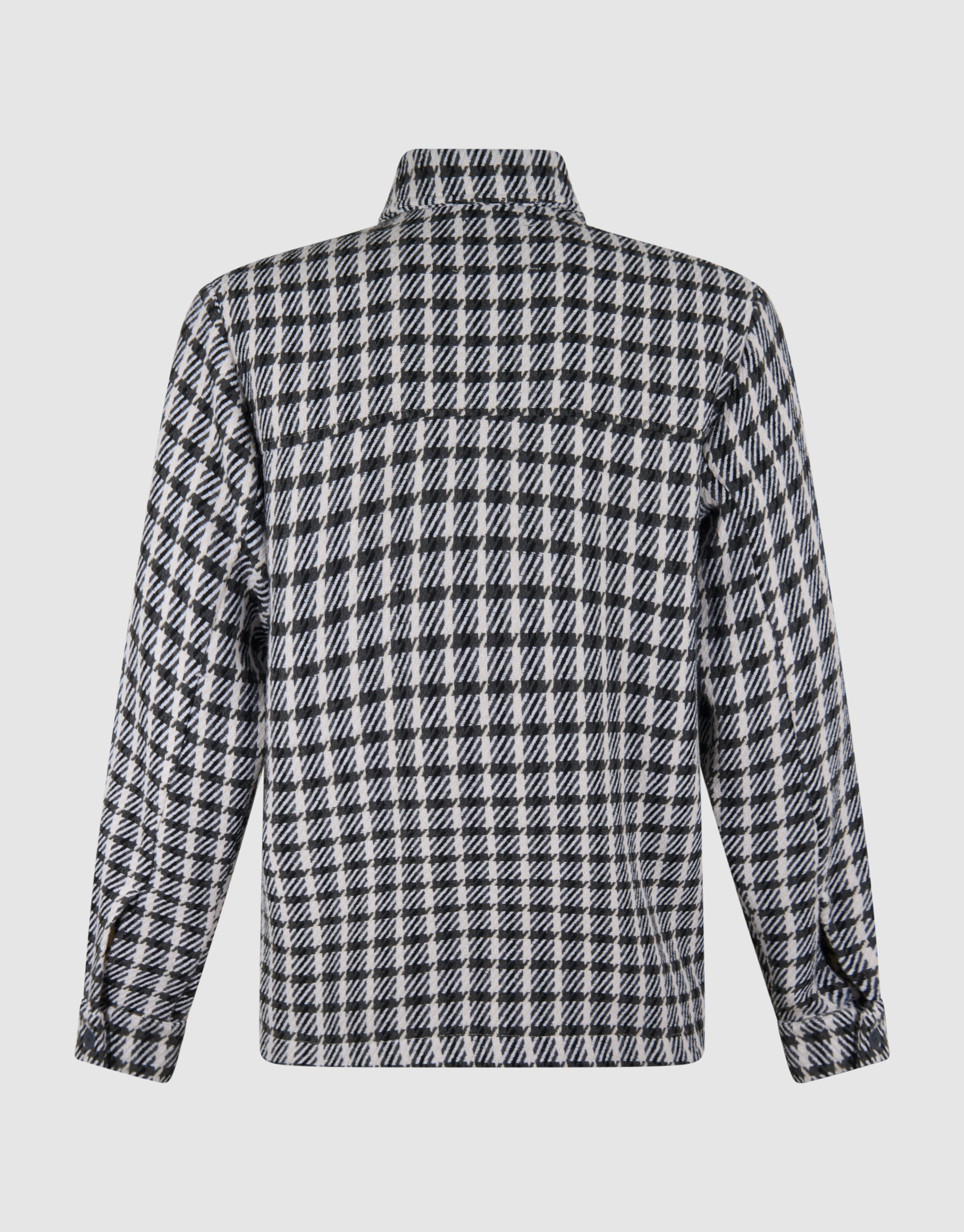 Kariertes Overshirt Schwarz/Grau SHOEBY MEN