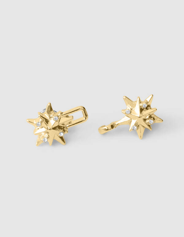 Star Jeans-Anstecknadel Gold SHOEBY ACCESSOIRES