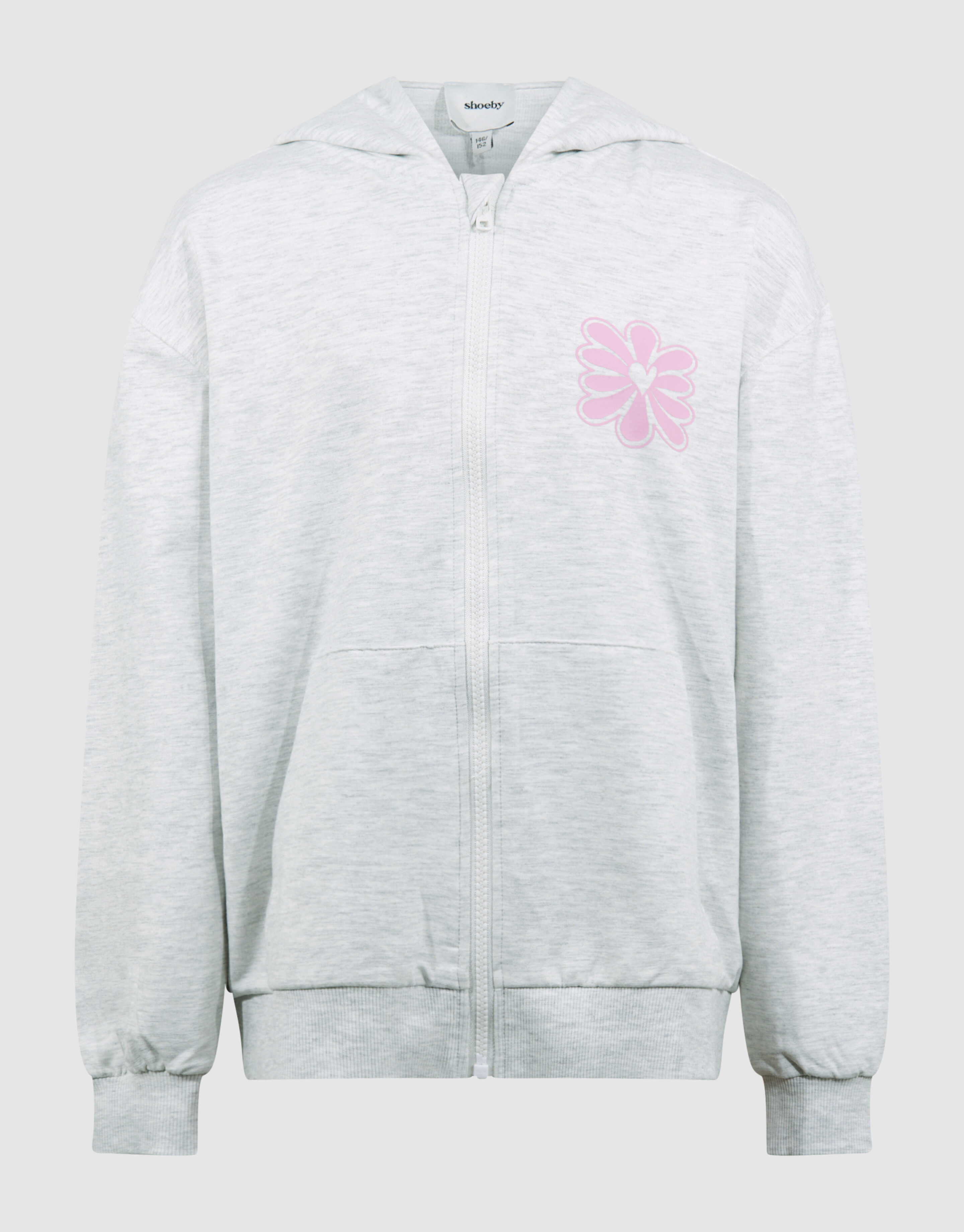 Blume Artwork Weste Hellgrau SHOEBY GIRLS