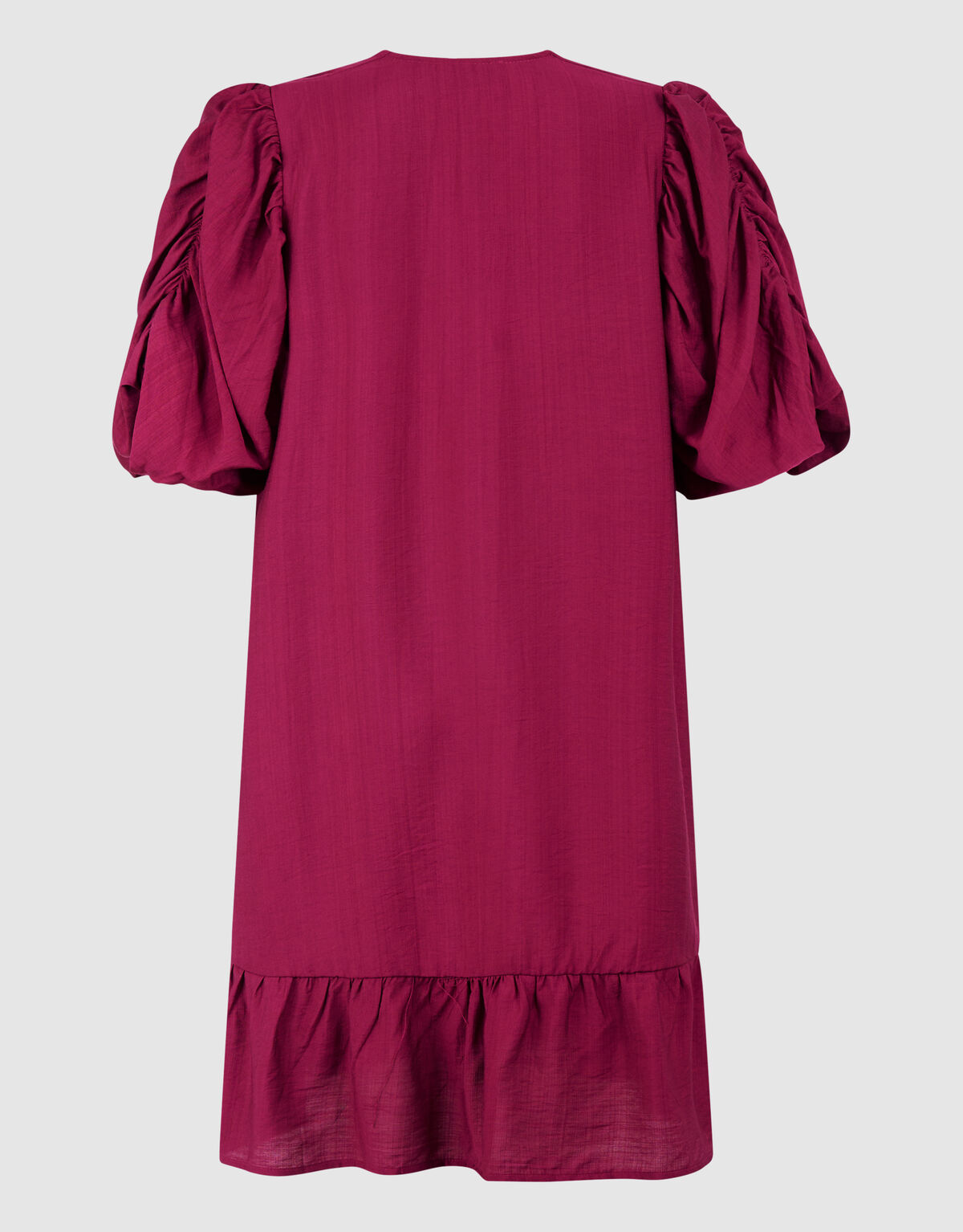 Mini-Kleid mit Puff&auml;rmeln Lila SHOEBY WOMEN