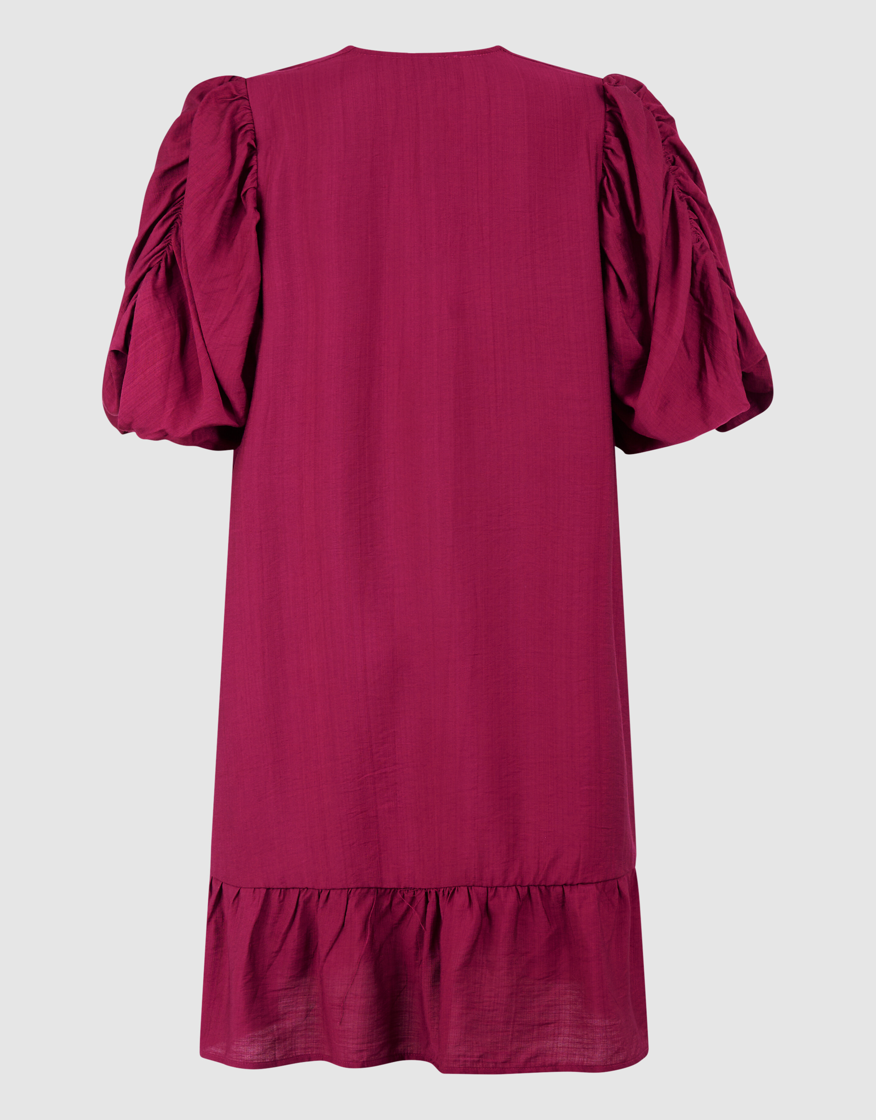 Mini-Kleid mit Puff&auml;rmeln Lila SHOEBY WOMEN