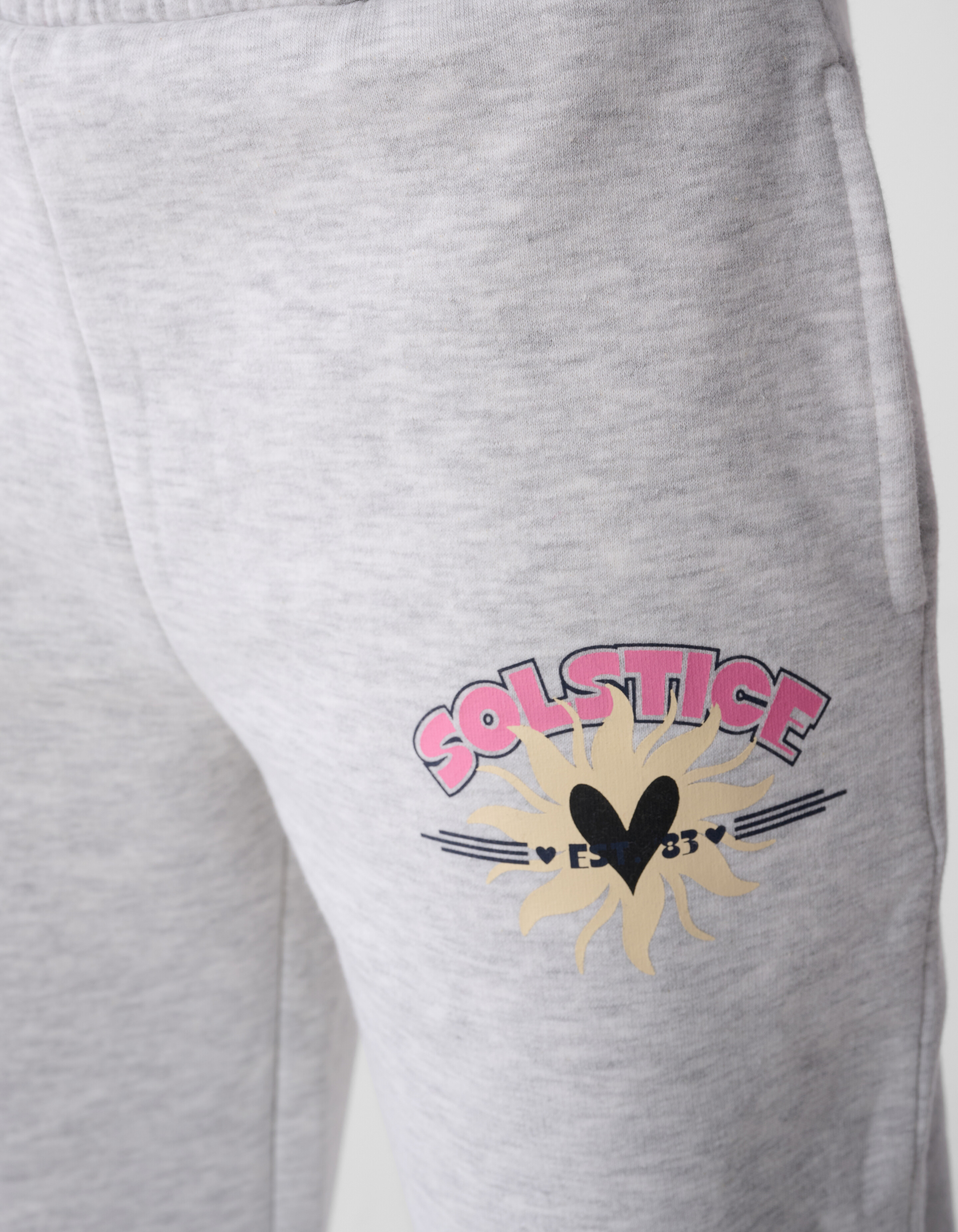 Solstice Weite Jogginghose Grau SHOEBY GIRLS