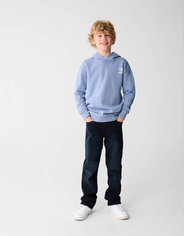 Straight Fit Jeans Dunkelblau SHOEBY BOYS