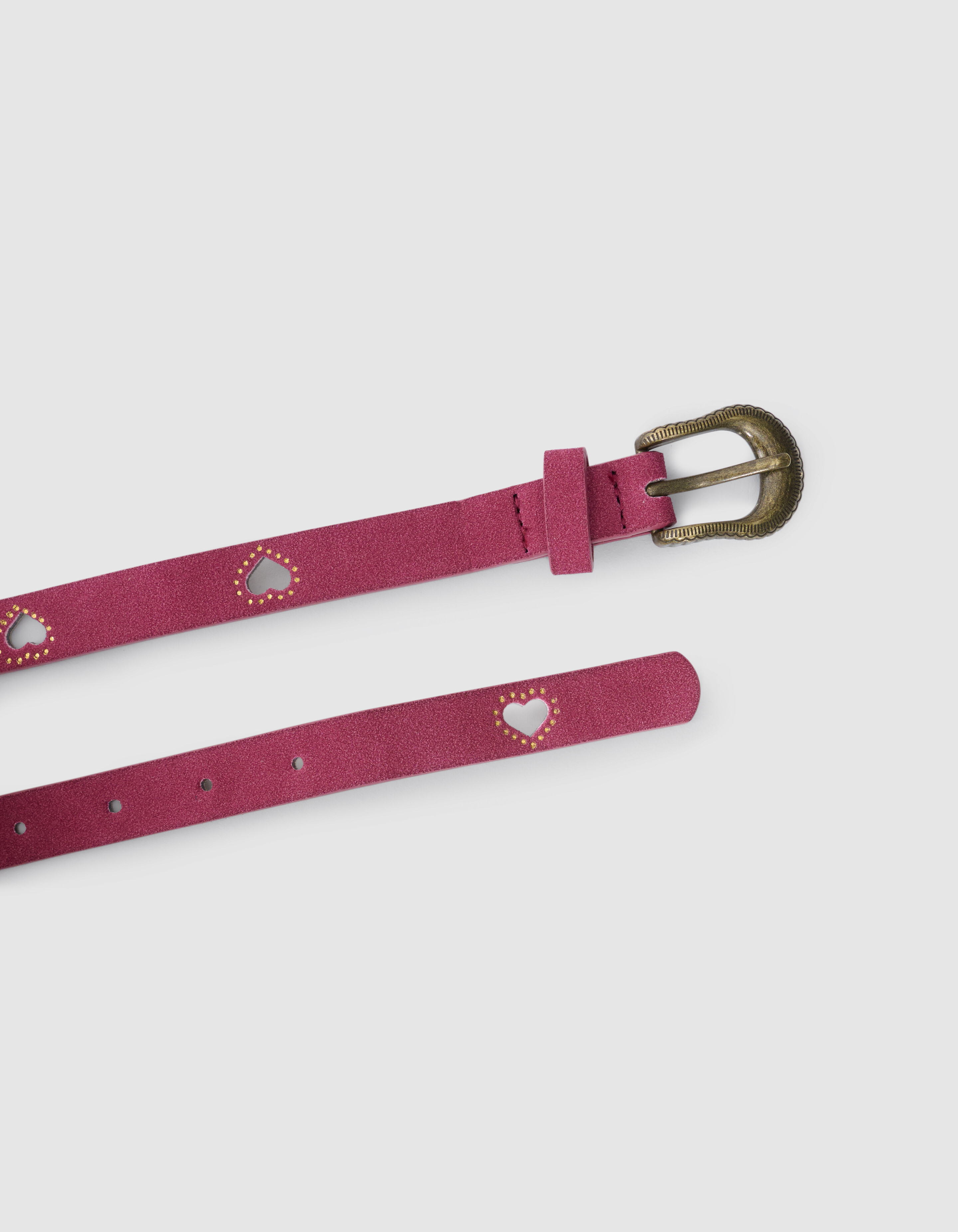 Herzgürtel Dunkelrot SHOEBY ACCESSOIRES