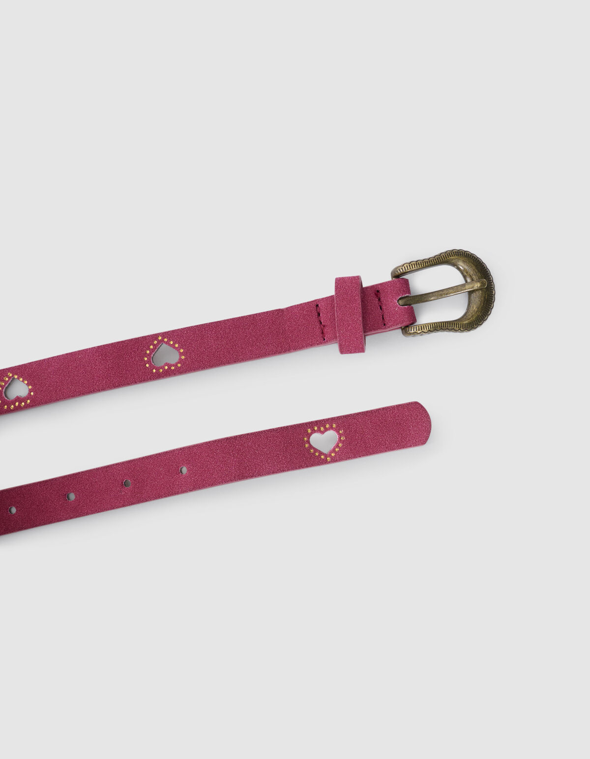 Herzgürtel Dunkelrot SHOEBY ACCESSOIRES
