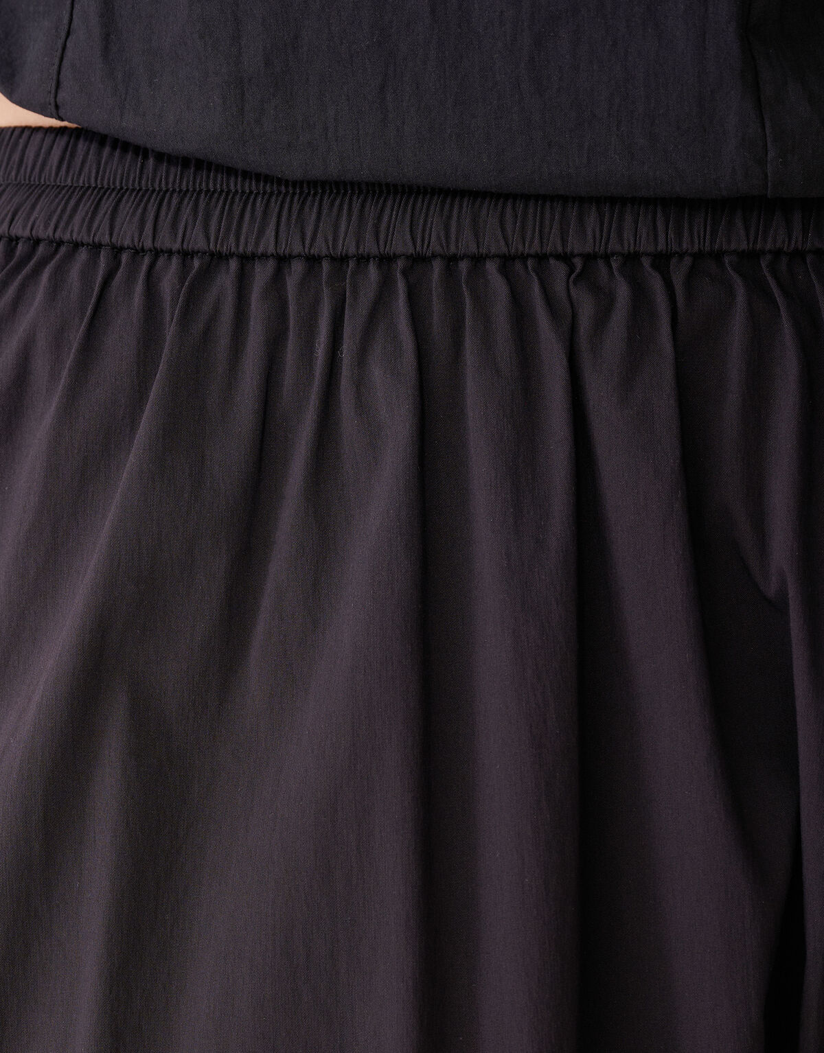 Popeline Maxi Rock Schwarz SHOEBY WOMEN