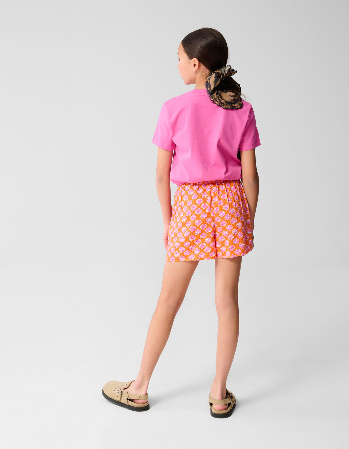 Smile Artwork T-Shirt Rosa SHOEBY GIRLS