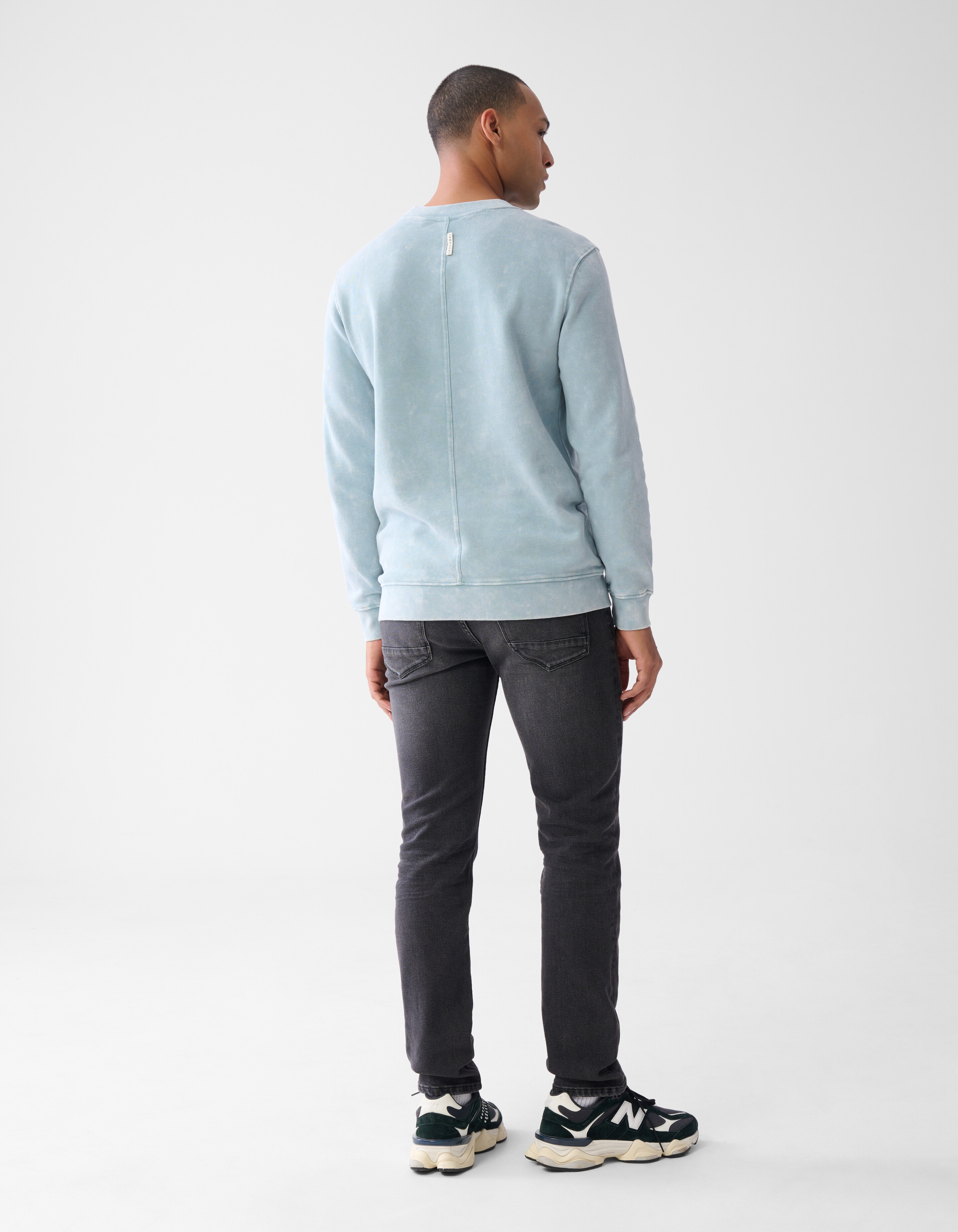 Basic Pullover Hellblau SHOEBY MEN