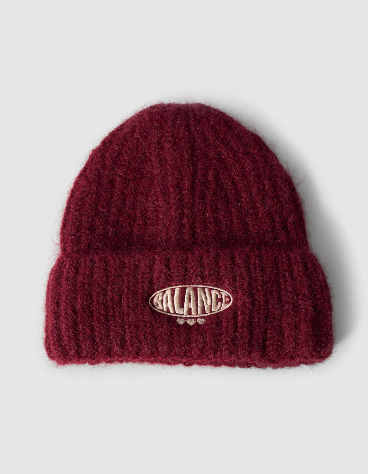 Logo Beanie Dunkelrot SHOEBY ACCESSOIRES