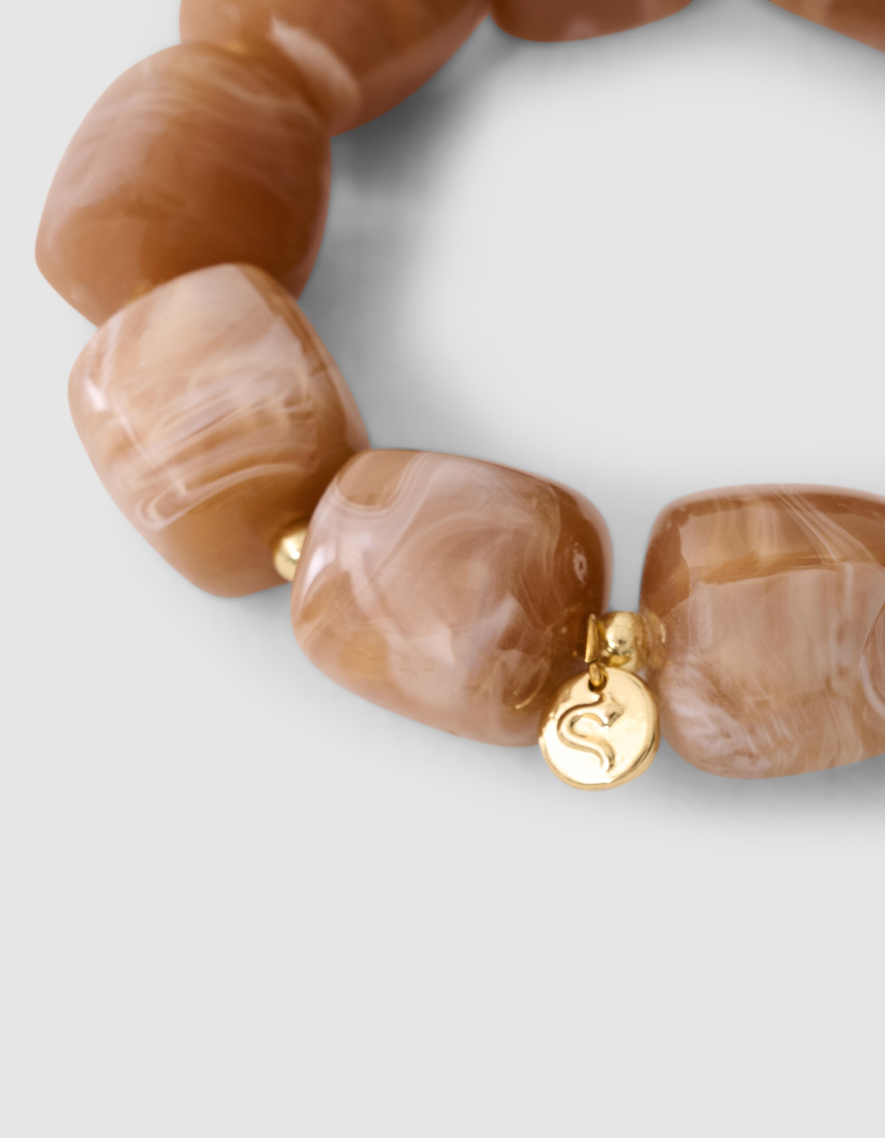 Steinarmband Braun SHOEBY ACCESSOIRES