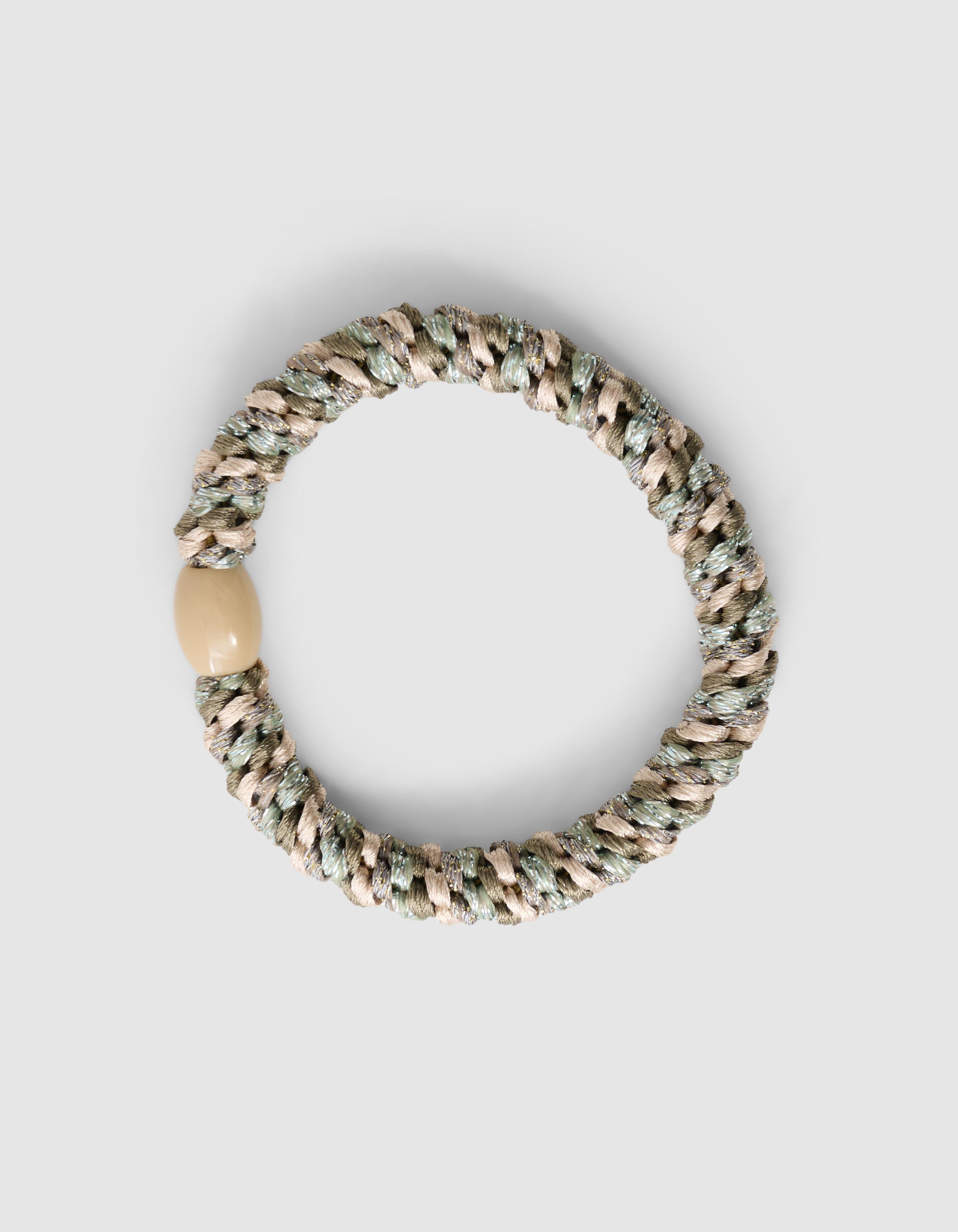 Lurex Haargummis Khaki SHOEBY ACCESSOIRES