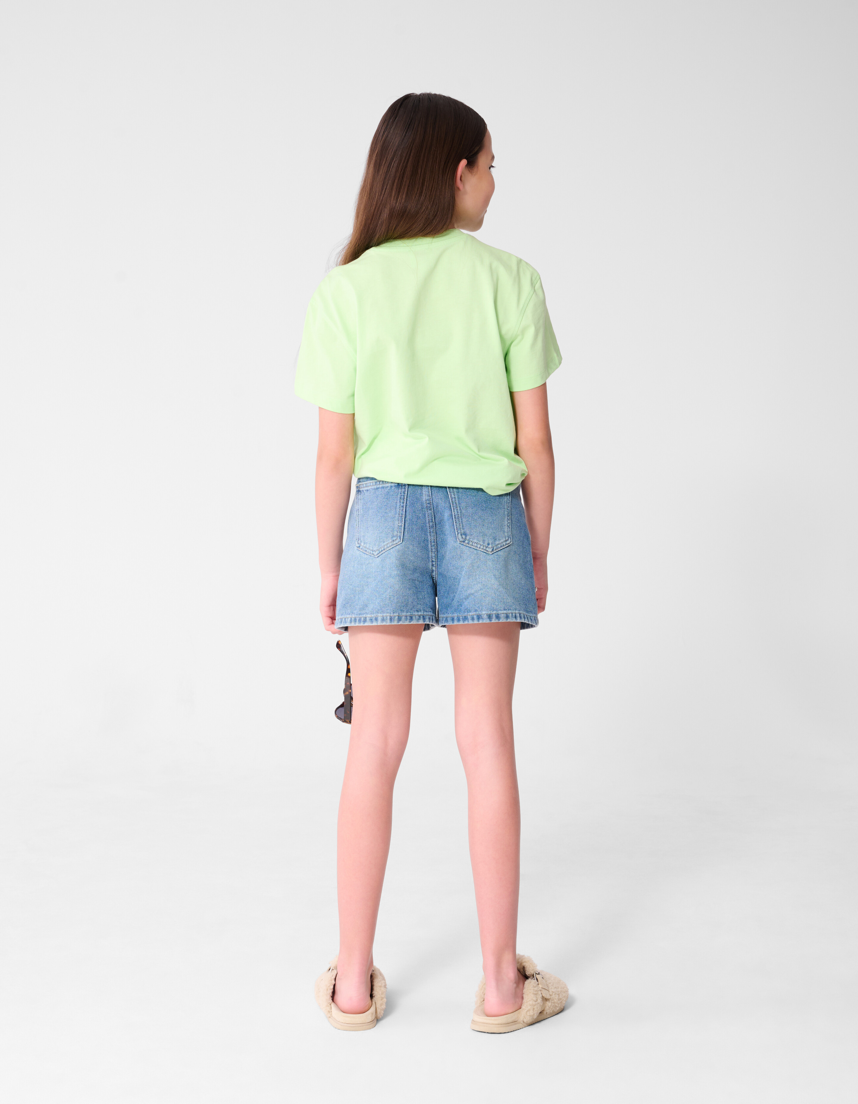 Club Tropical Artwork T-Shirt Hellgr&uuml;n SHOEBY GIRLS