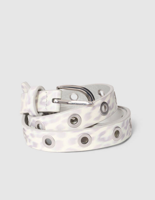 Leopard Riem Lichtbraun SHOEBY ACCESSOIRES