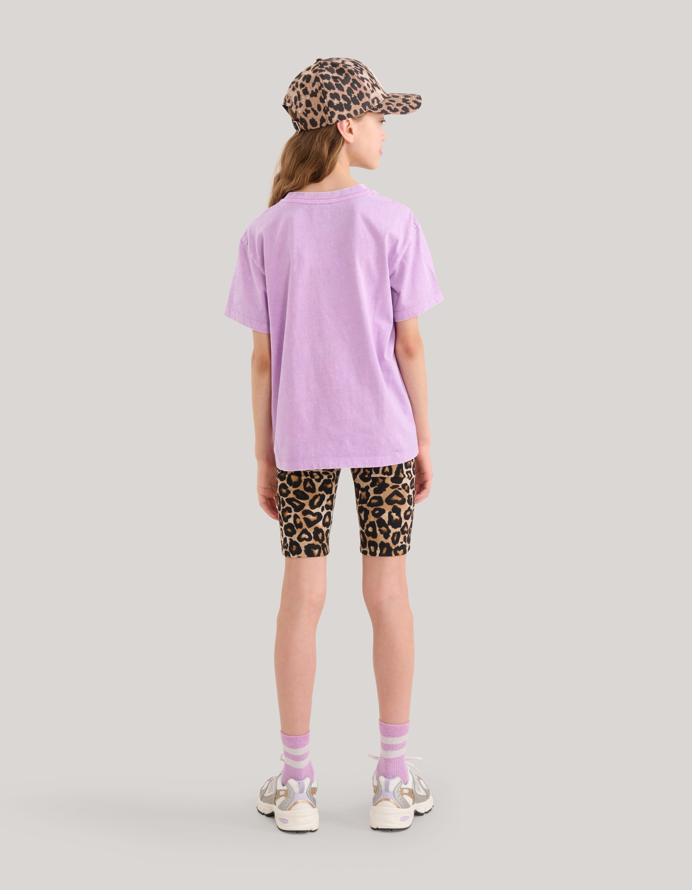 Leopard Print Bikershort Bruin SHOEBY GIRLS