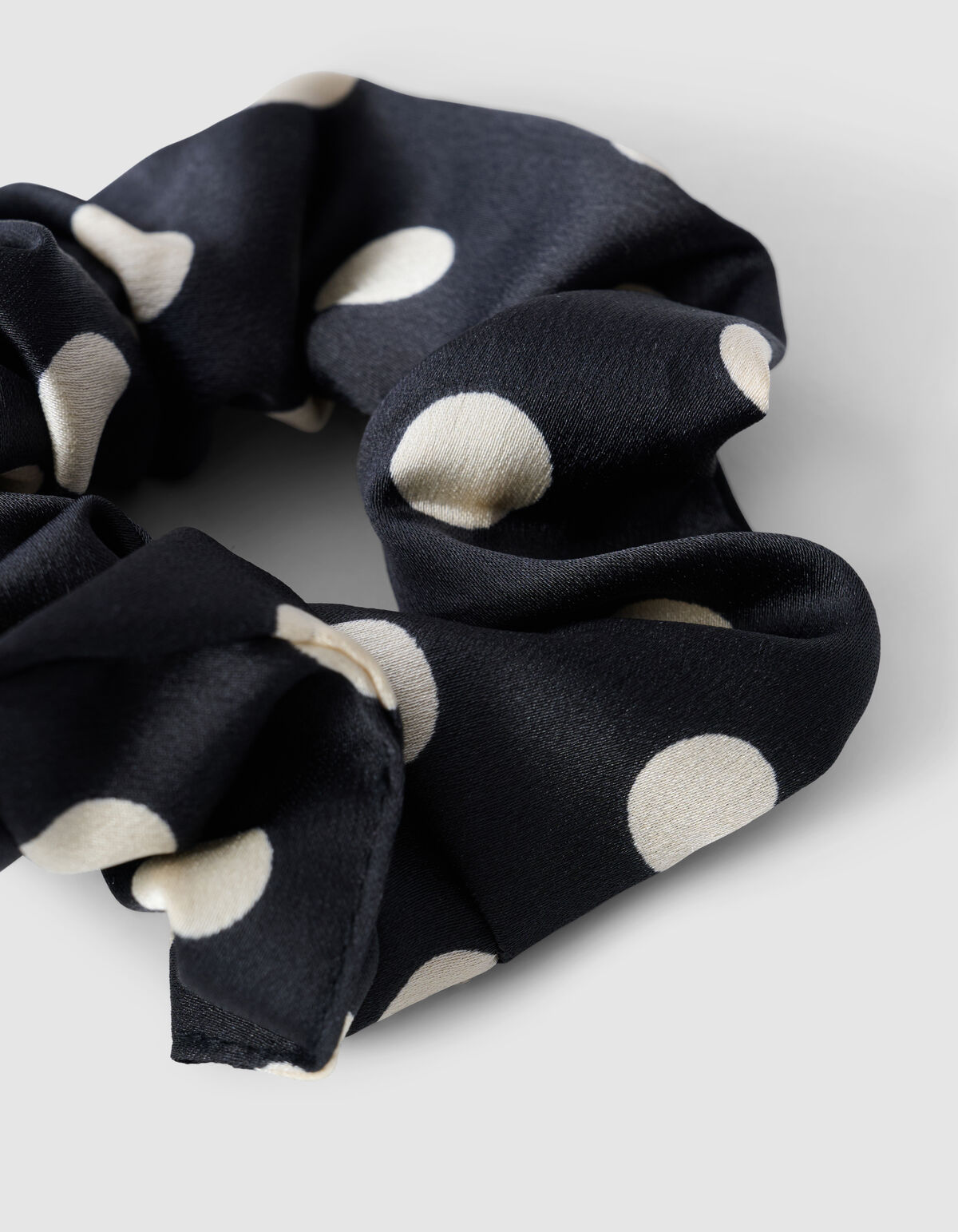 Schwarzer Punkt-Haargummi SHOEBY ACCESSOIRES