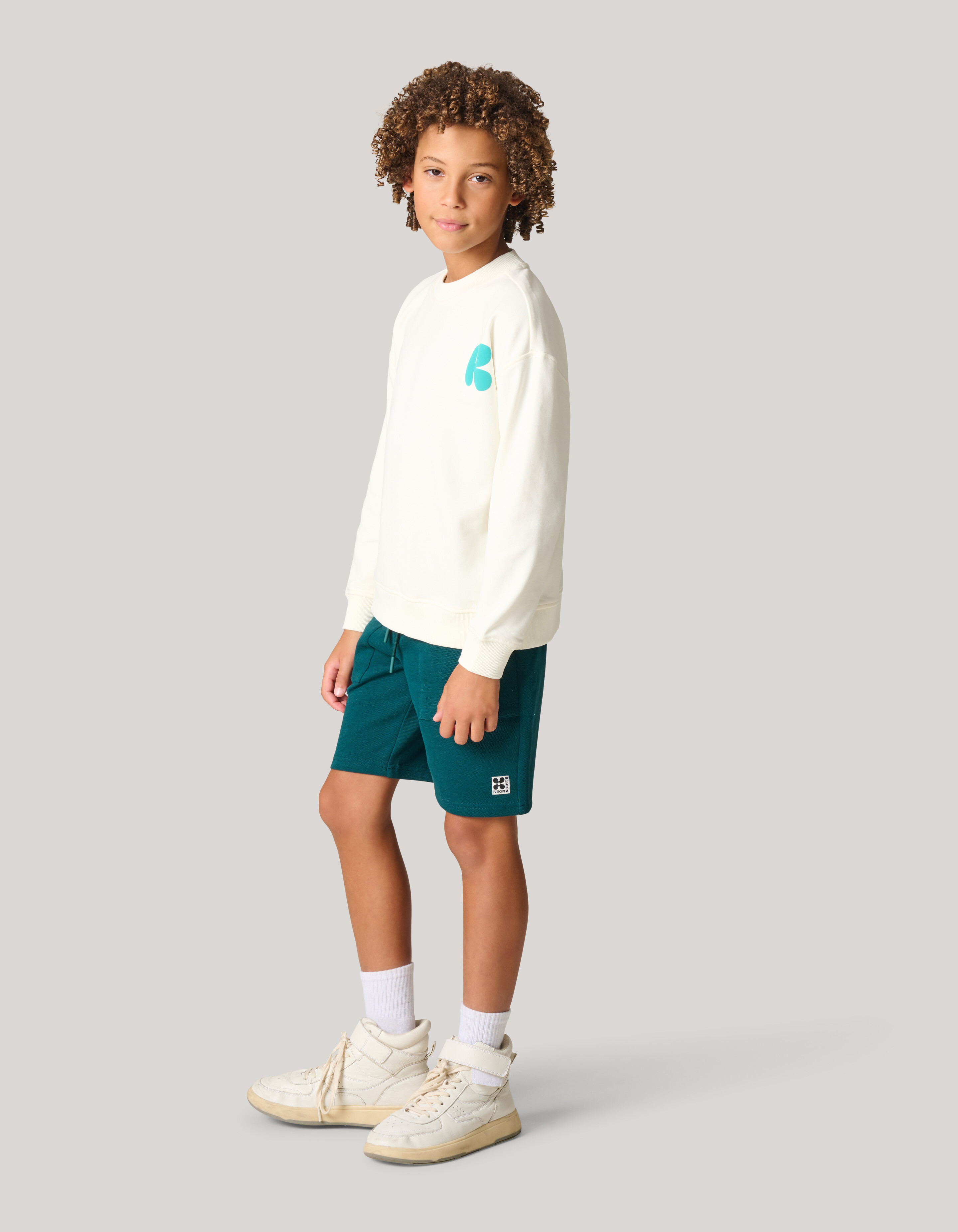 Artwork Pullover Off White SHOEBY BOYS