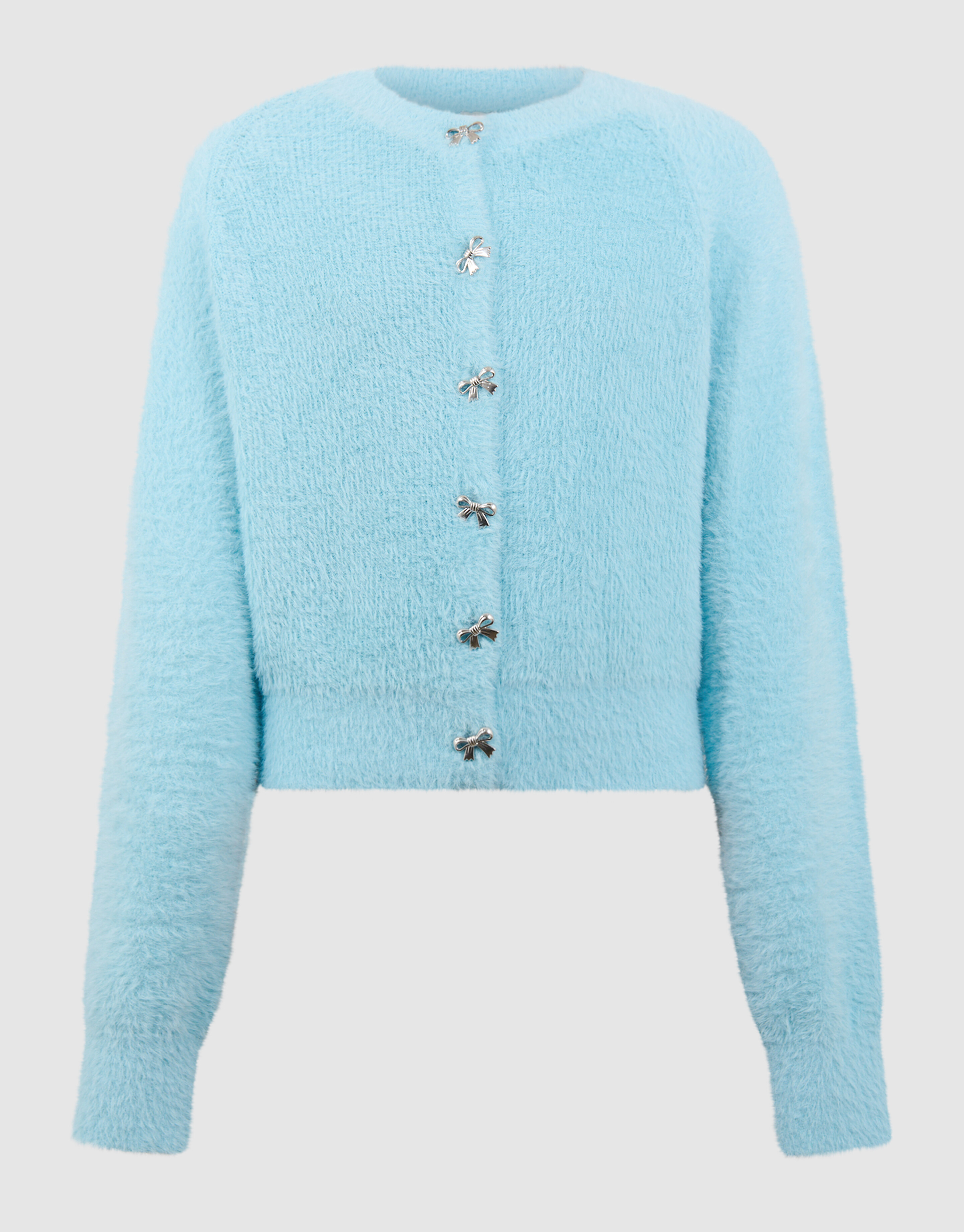 Hairy Bow Weste Blau SHOEBY GIRLS