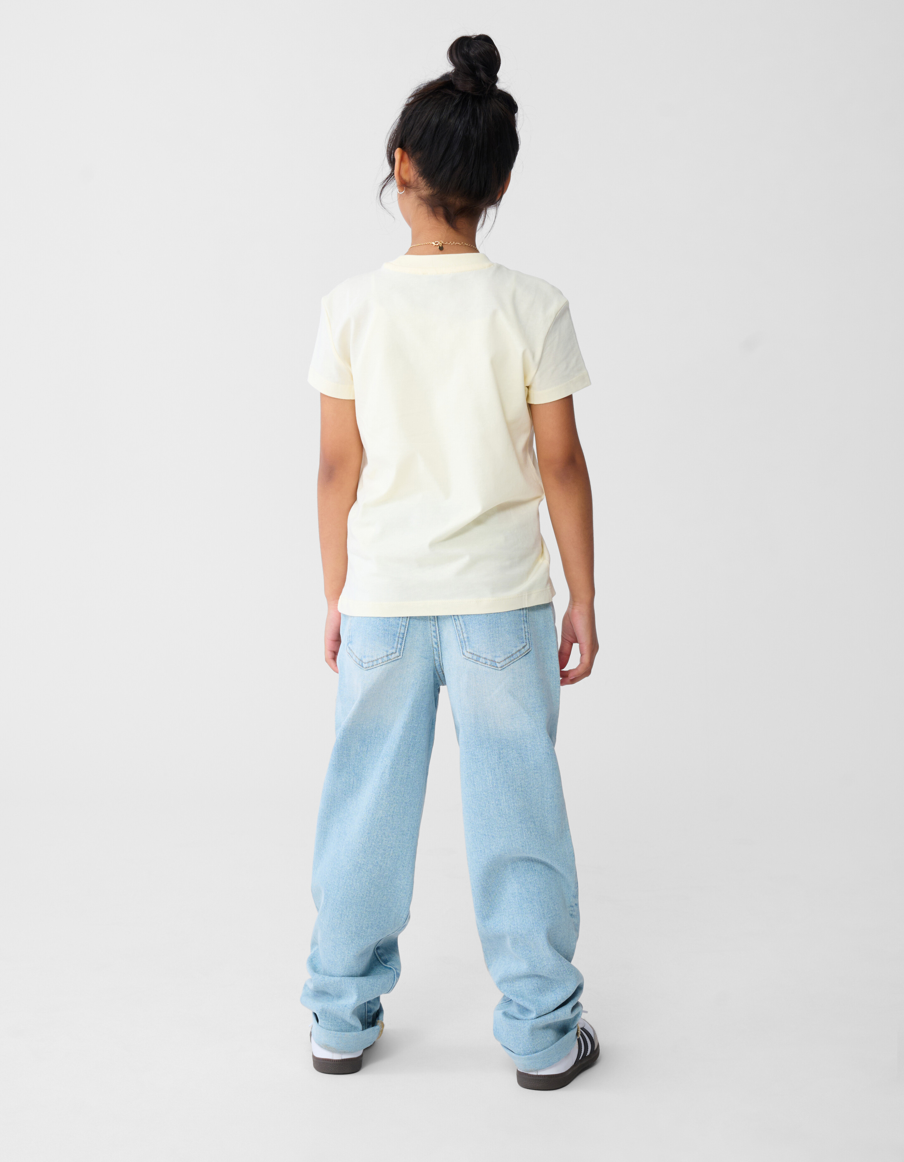 T-Shirt mit Blumenmotiv, hellgelb SHOEBY GIRLS