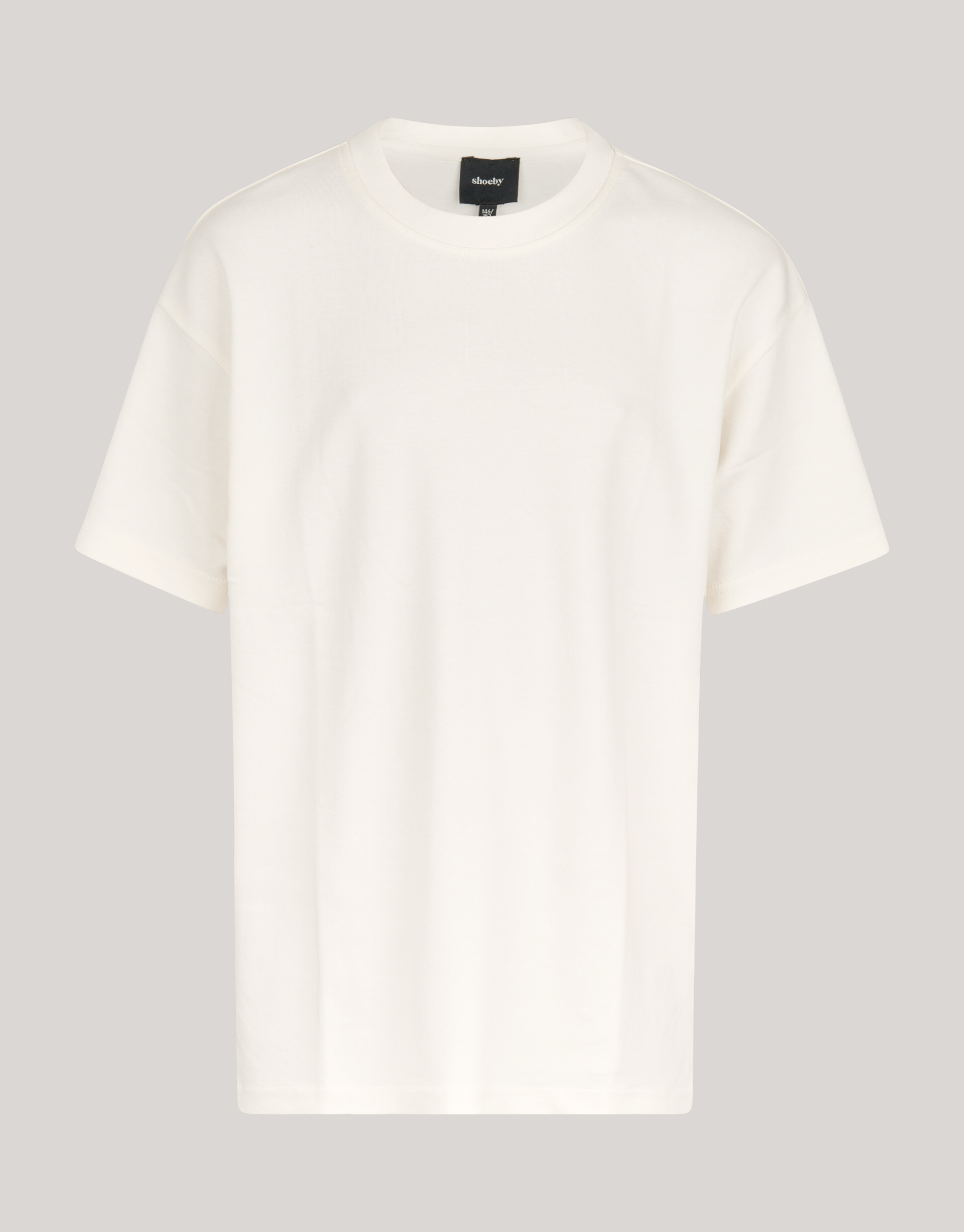 Frottee-Artwork-T-Shirt Off White SHOEBY BOYS