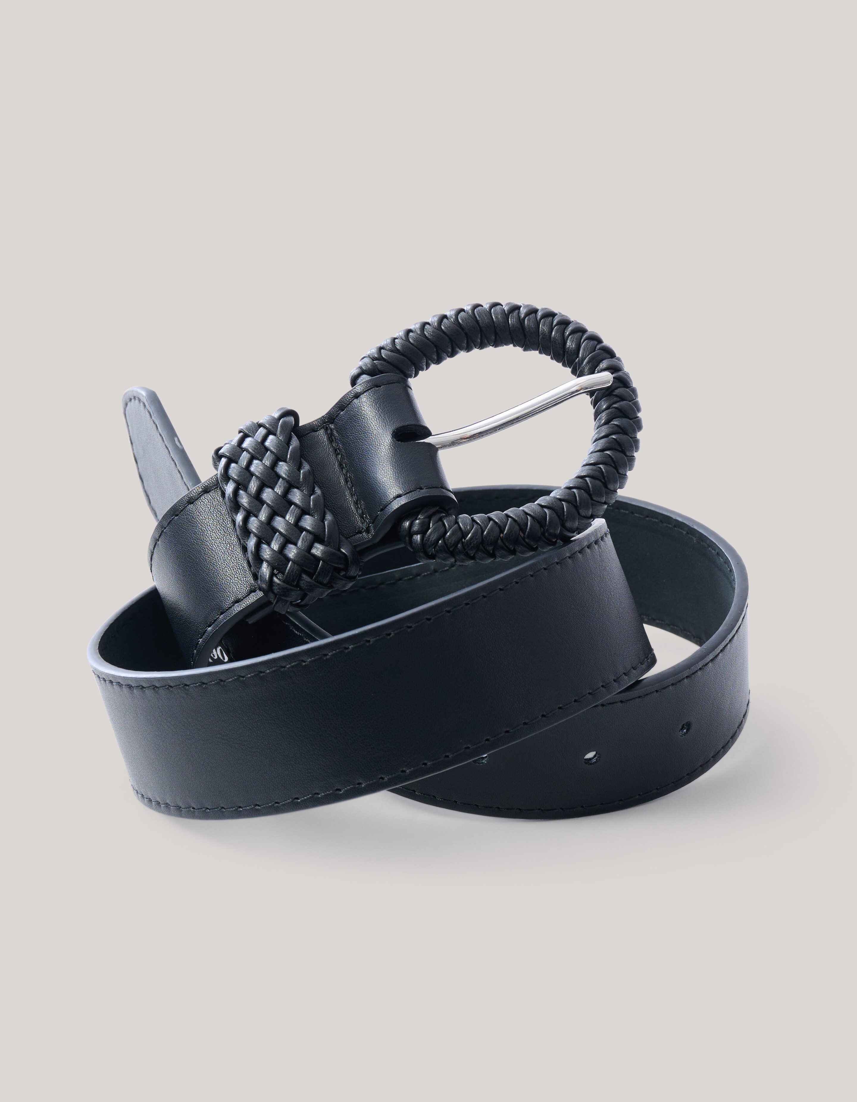 Flechtgürtel Schwarz SHOEBY ACCESSOIRES