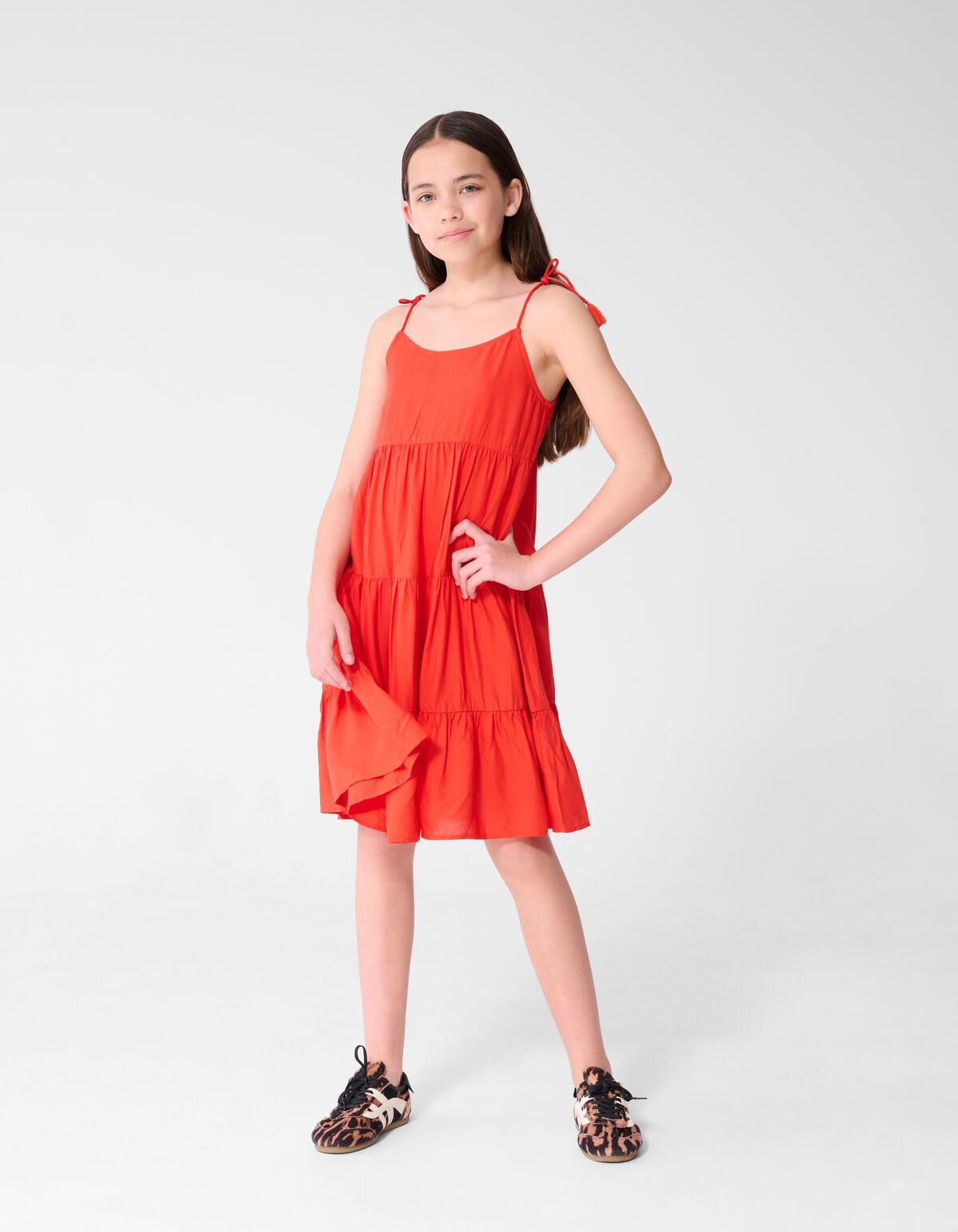 Layer-Kleid Orange SHOEBY GIRLS