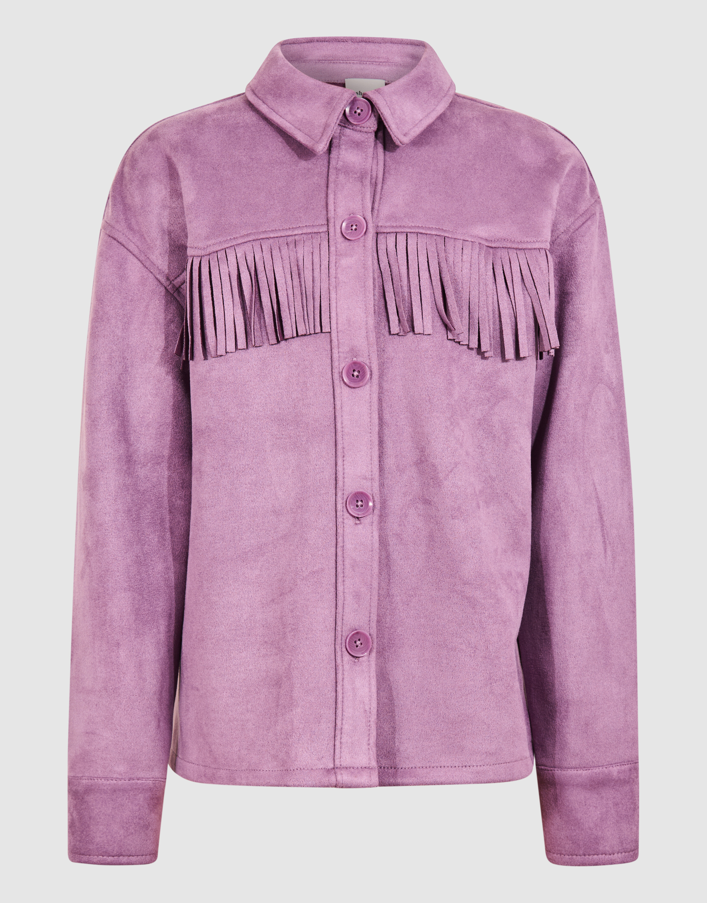 Suede Bluse Lila SHOEBY GIRLS