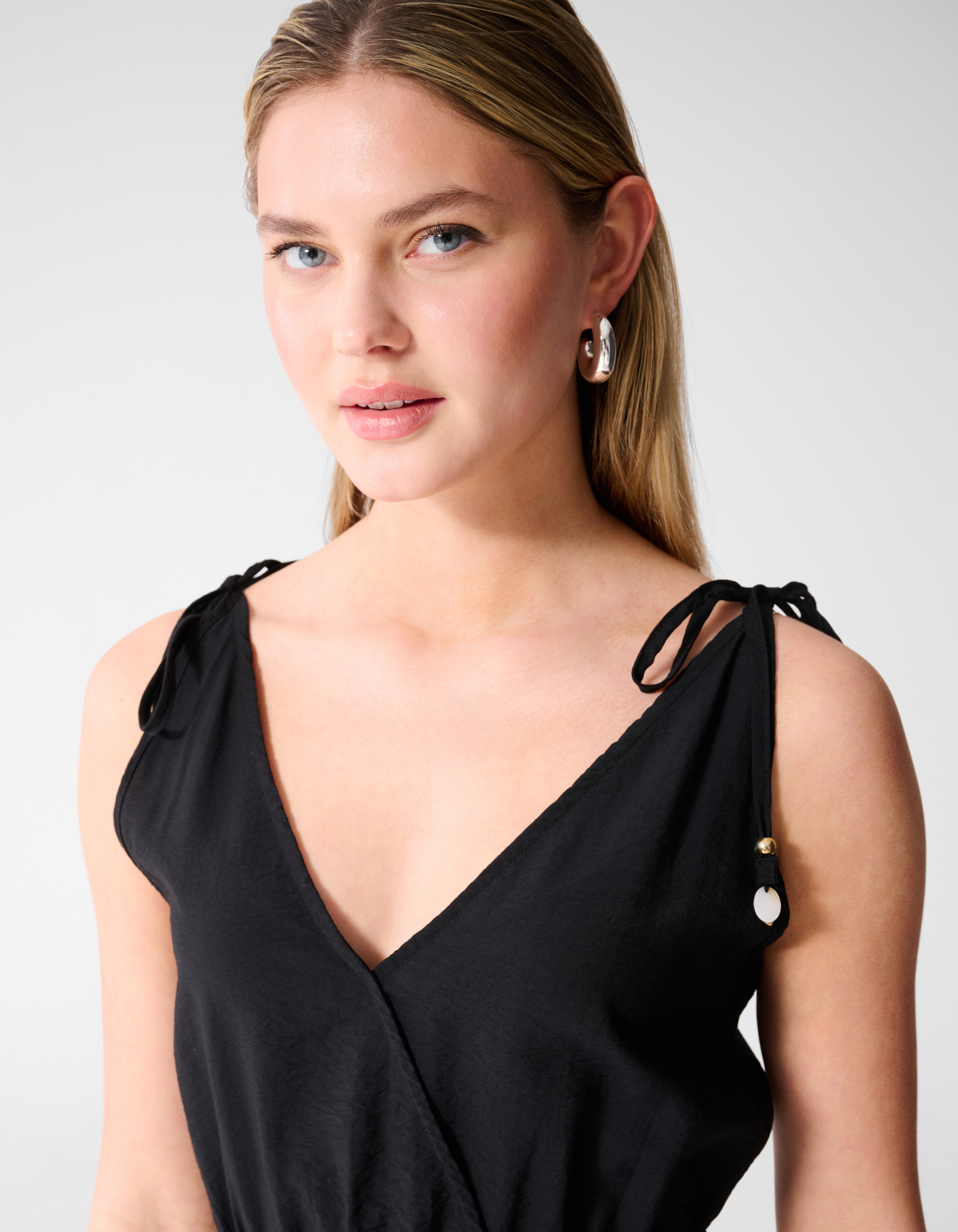 Sommer-Maxikleid Schwarz SHOEBY WOMEN