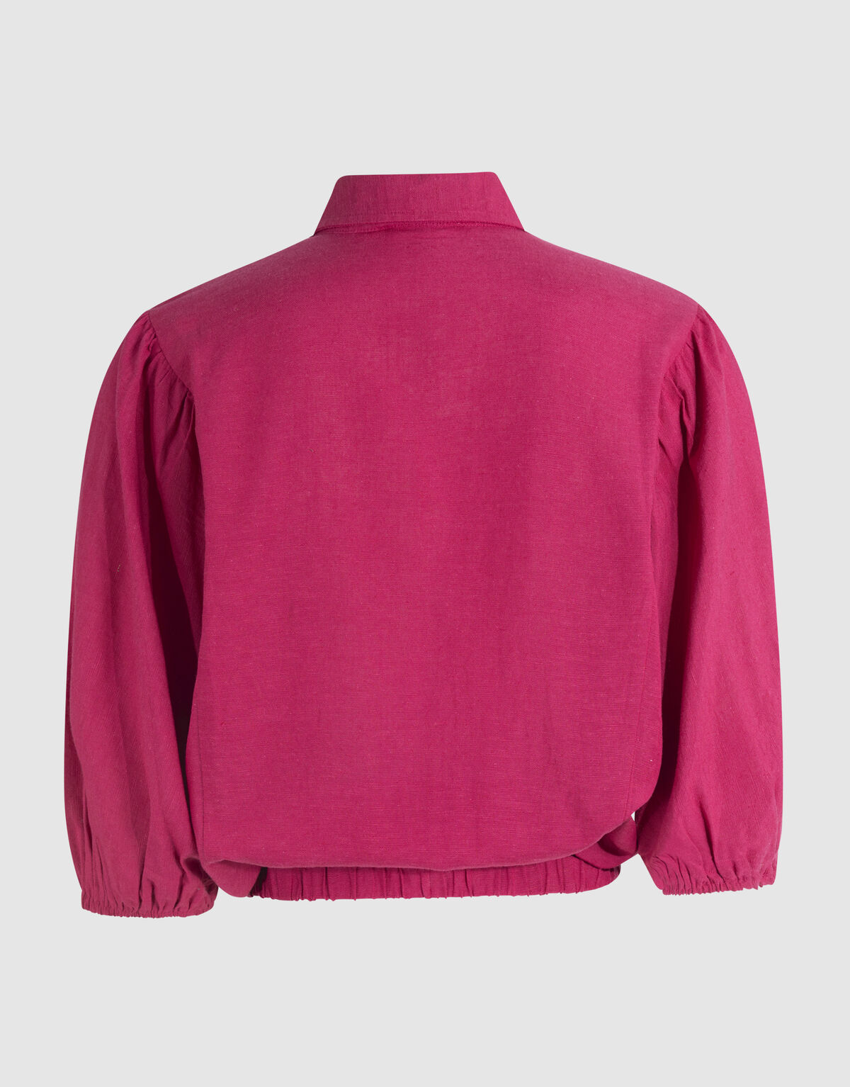 Leinen-Bauschbluse Rosa SHOEBY WOMEN