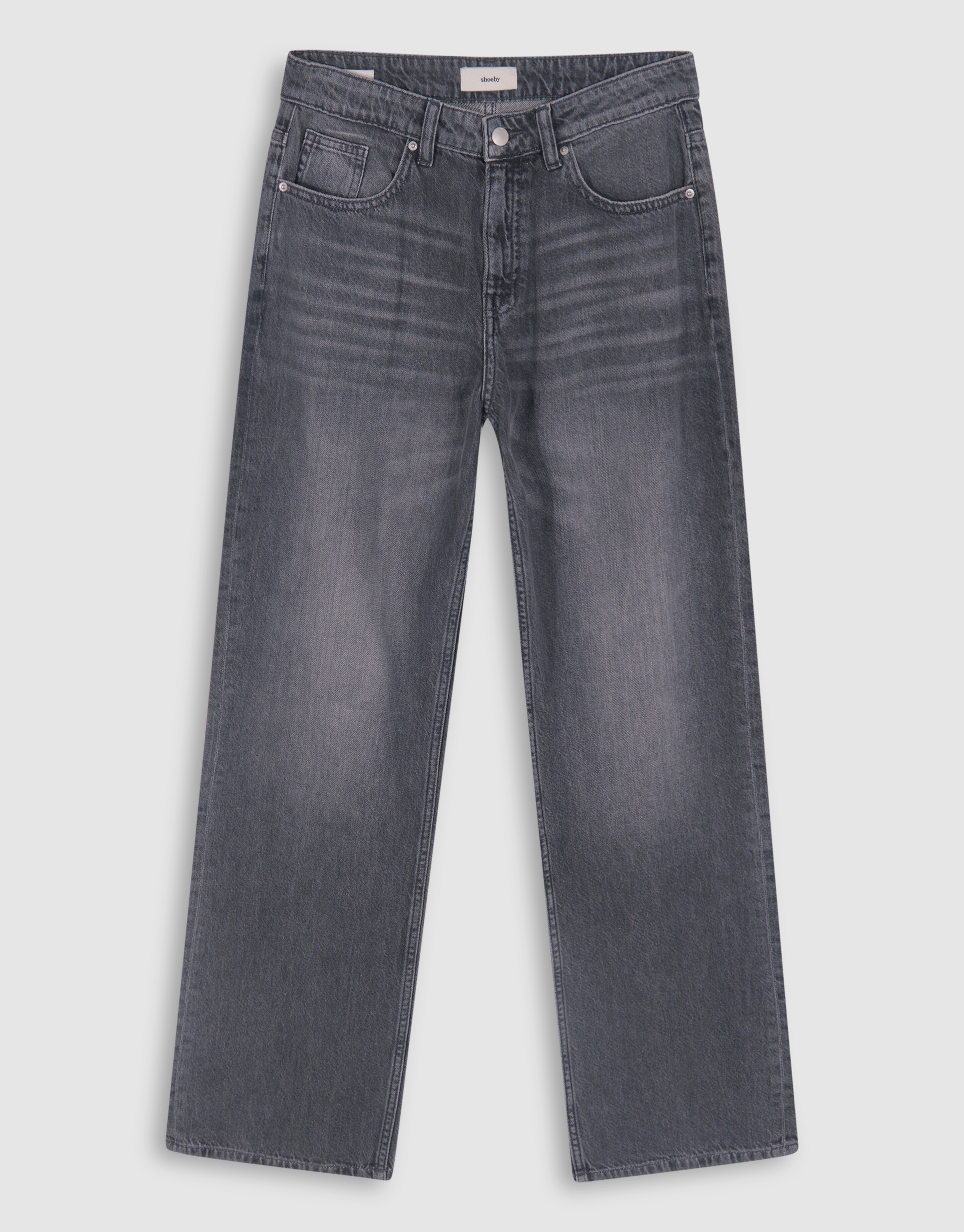 Weit geschnittene Jeans Grau SHOEBY WOMEN
