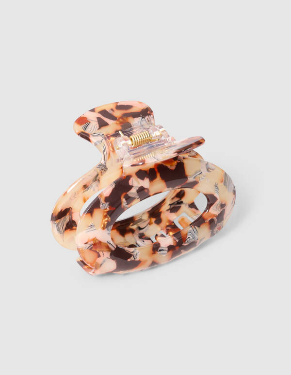 Bulky Haarspange Dunkelbraun SHOEBY ACCESSOIRES