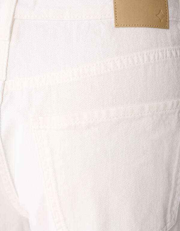 Straight Fit Jeans Wei&szlig; von Monica SHOEBY WOMEN