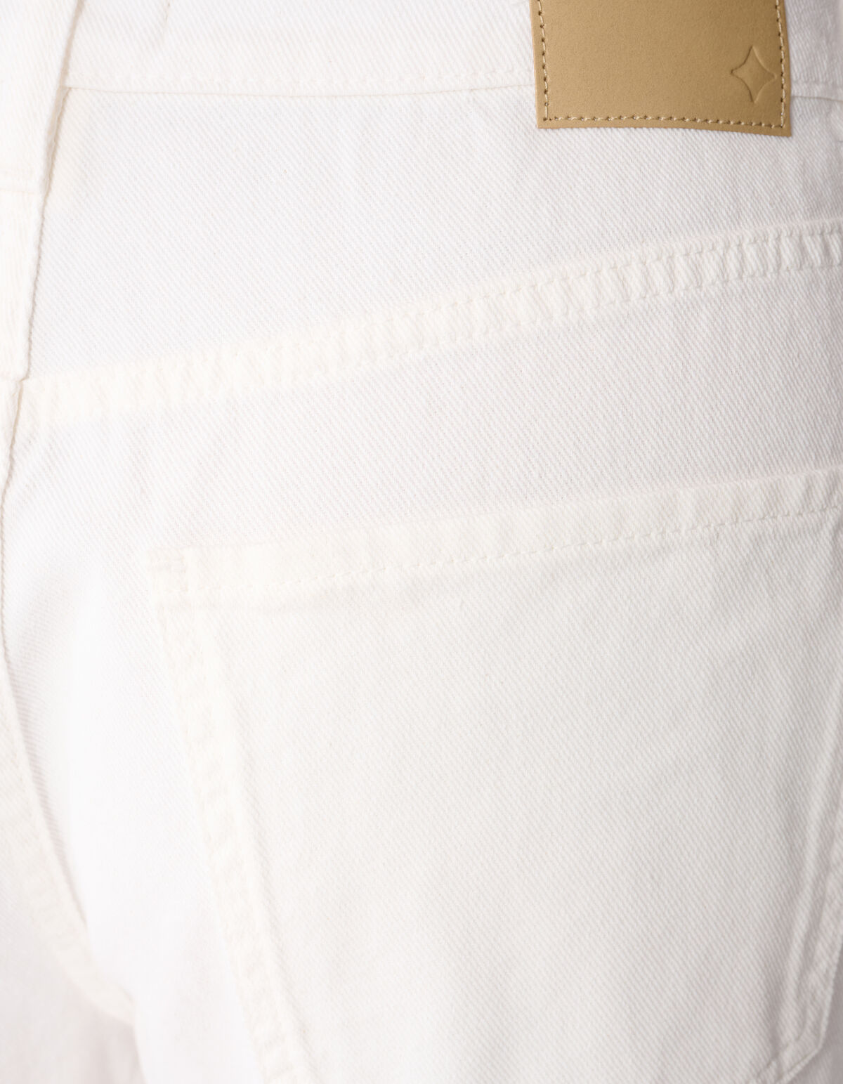 Straight Fit Jeans Wei&szlig; von Monica SHOEBY WOMEN