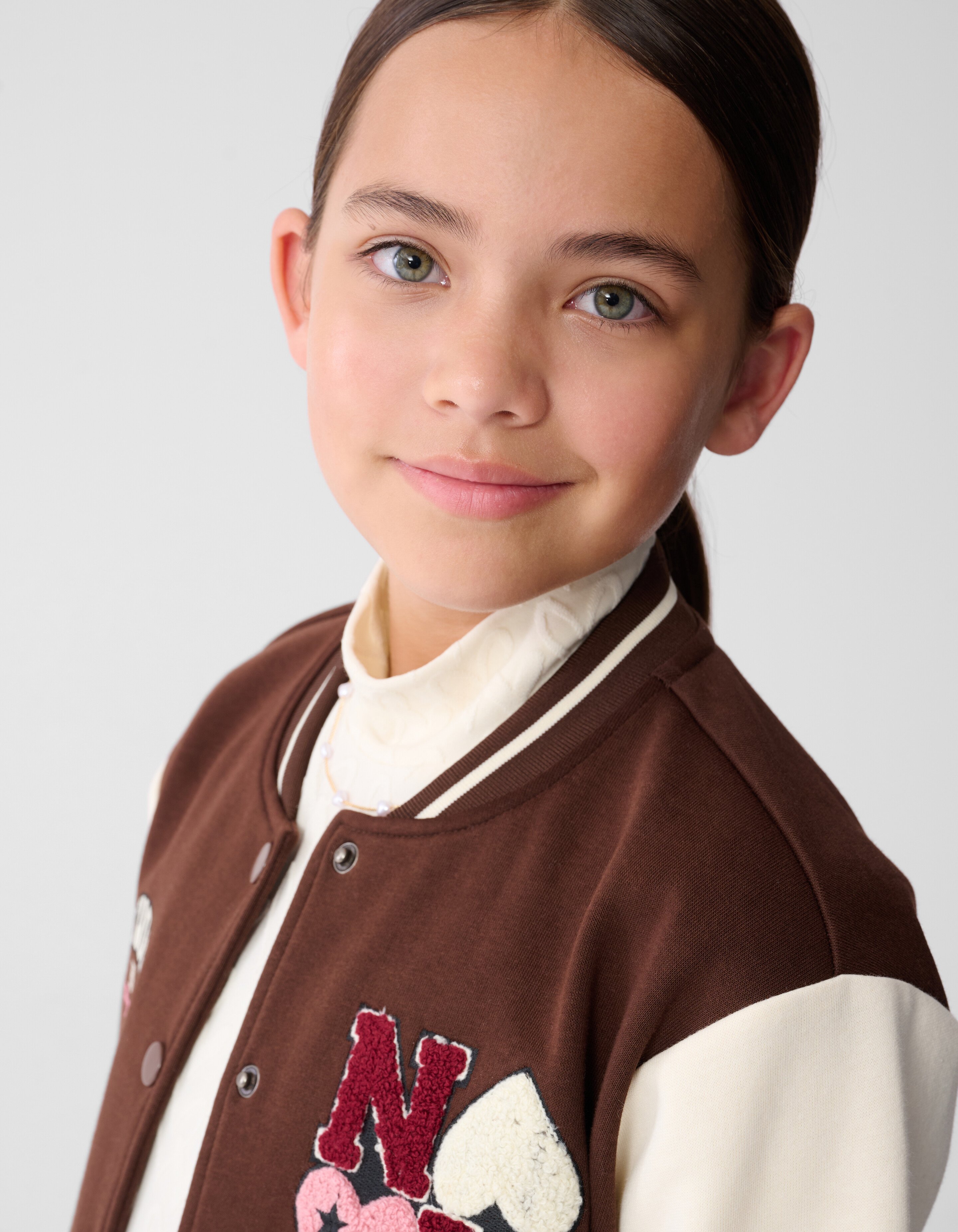 Braune Collegejacke SHOEBY GIRLS