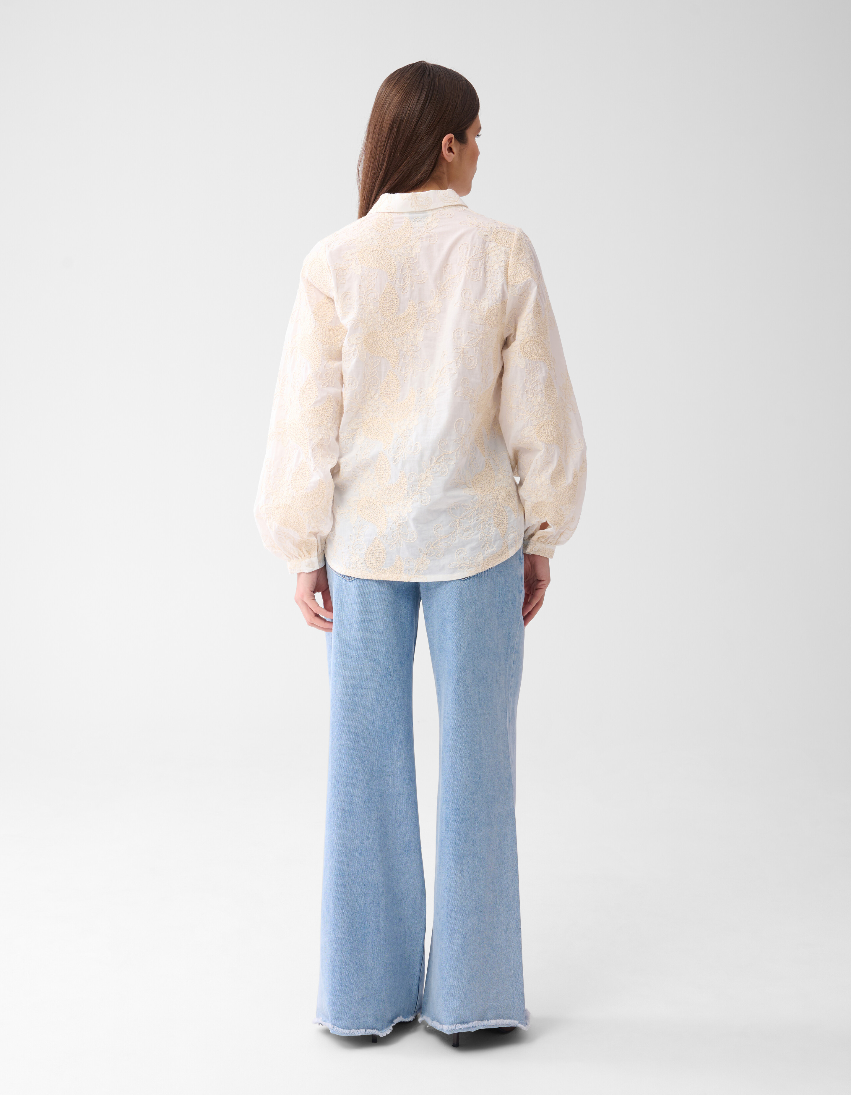 Stickerei Bluse Off White By Mieke SHOEBY WOMEN