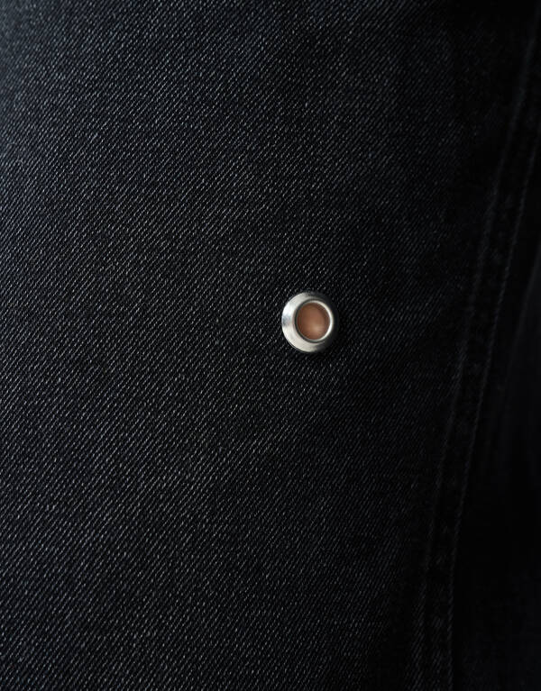 &Ouml;sen Gerade Passform Jeans Dunkelgrau SHOEBY WOMEN