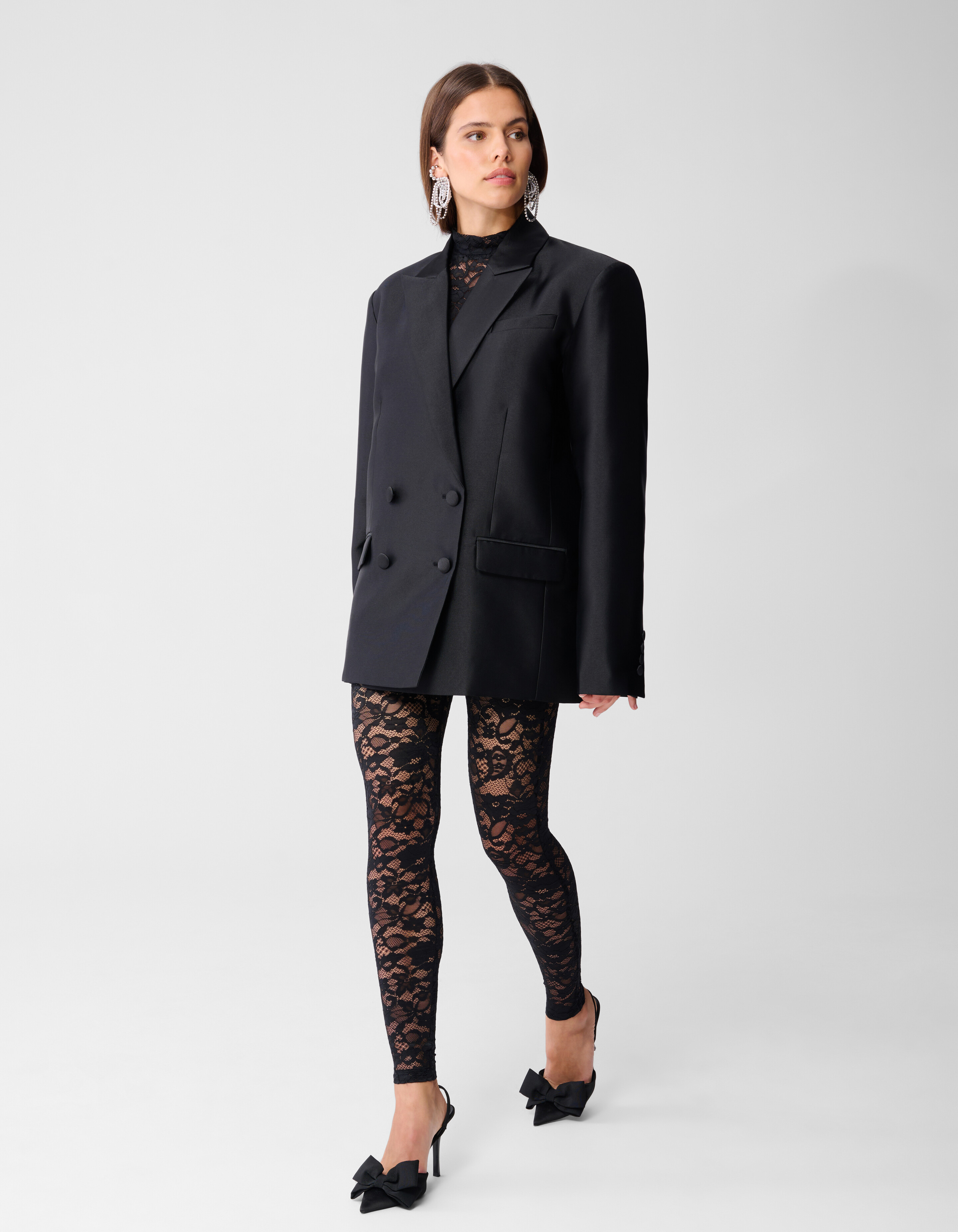 Kanten Leggings Schwarz SHOEBY WOMEN