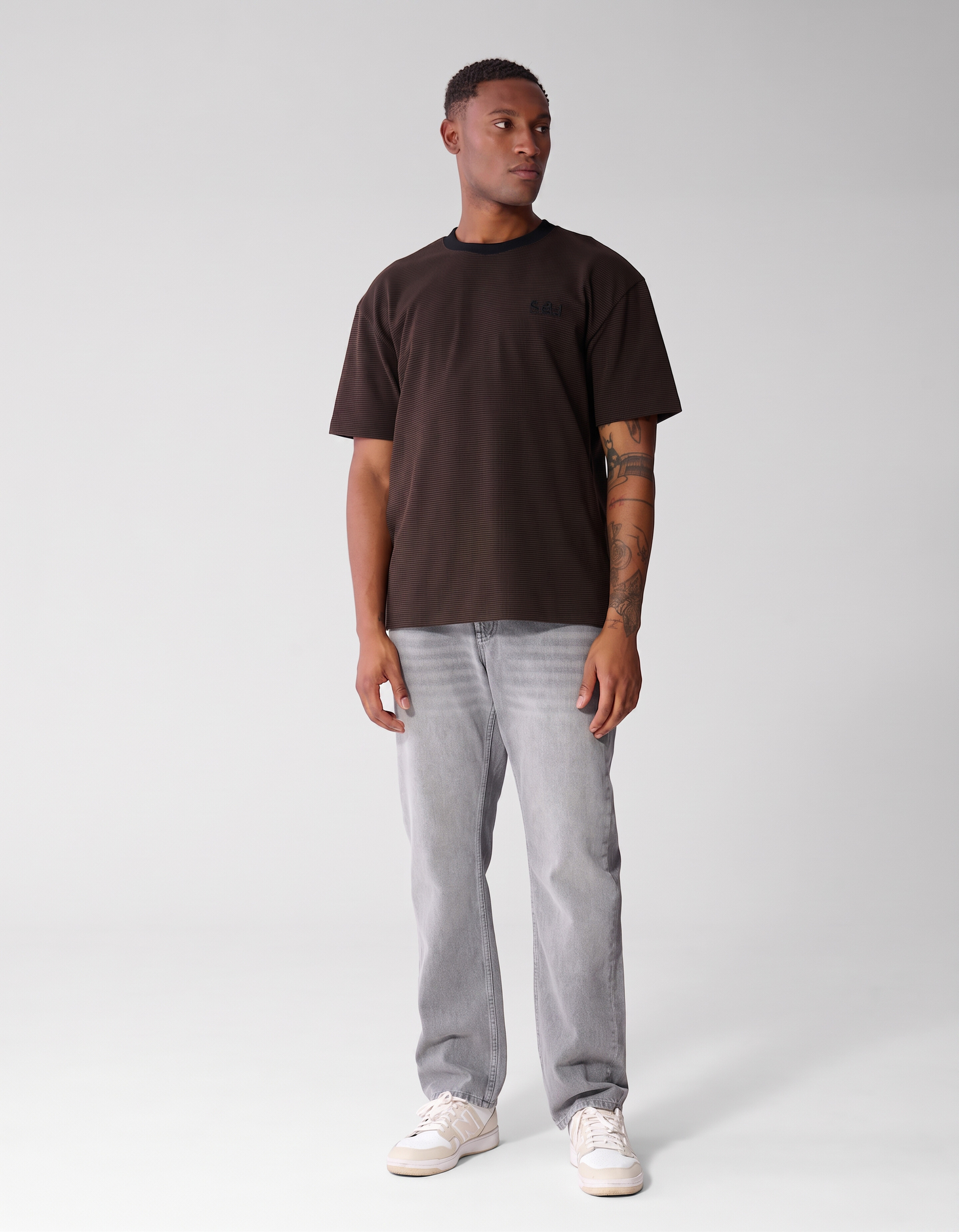 Modern Straight Fit Hellgrau L32 SHOEBY MEN