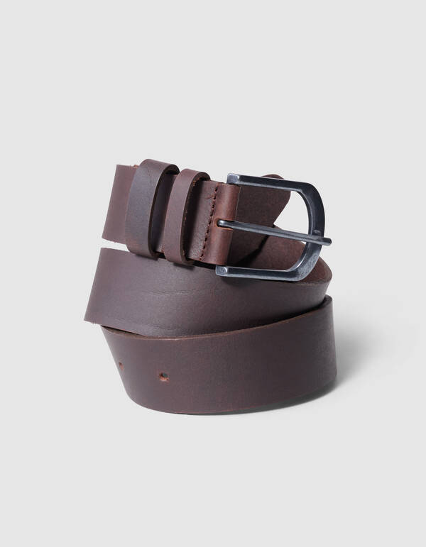 Lederg&uuml;rtel, dunkelbraun SHOEBY ACCESSOIRES