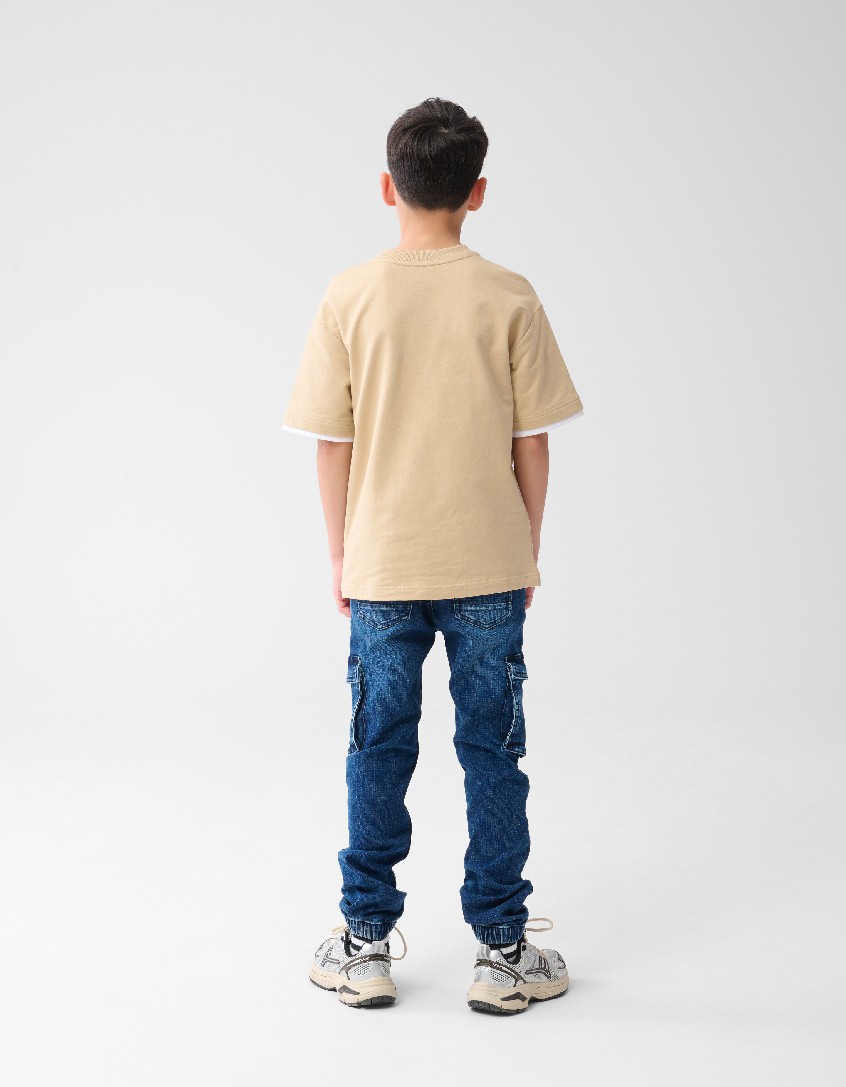 Cargo-Jog-Jeans Dunkelblau SHOEBY BOYS
