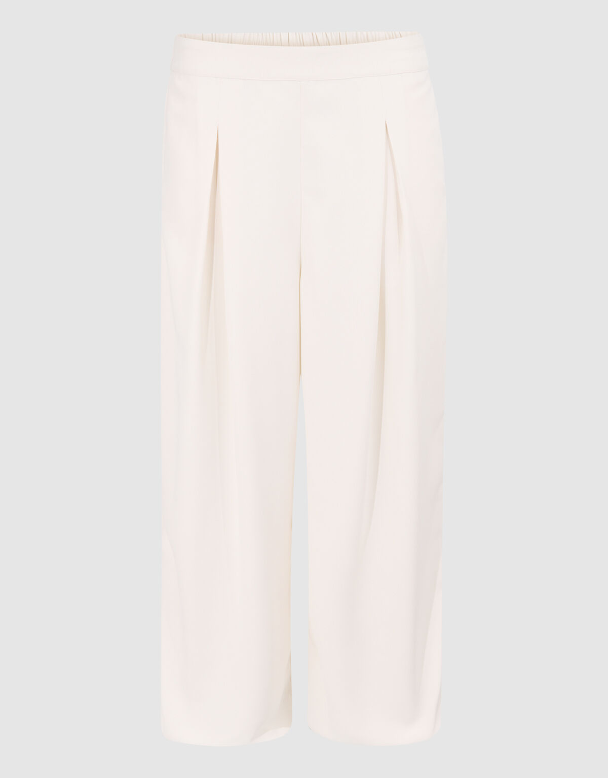 Krepphose mit weitem Bein Off White By Lonneke SHOEBY WOMEN