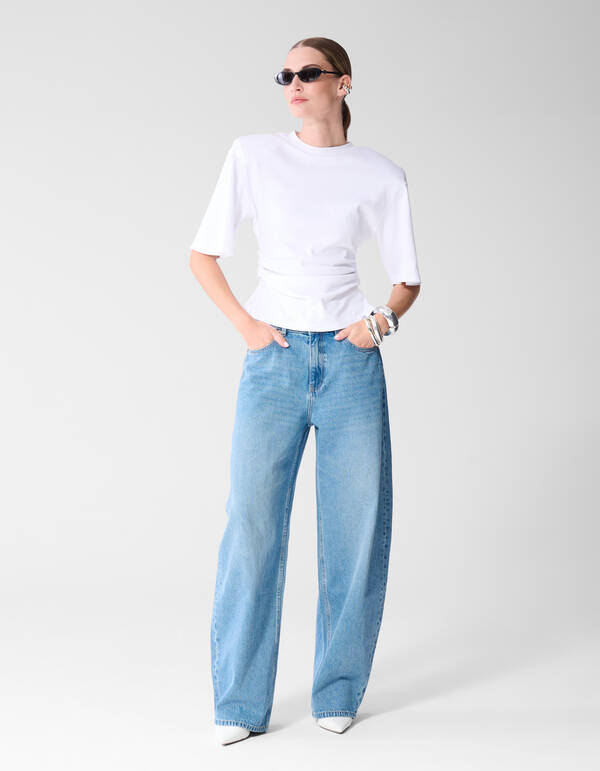 Blaue Baggy-Fit-Jeans SHOEBY WOMEN