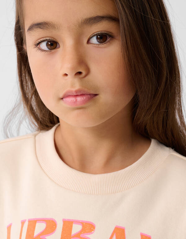 Urban Artwork Pullover Zand SHOEBY GIRLS