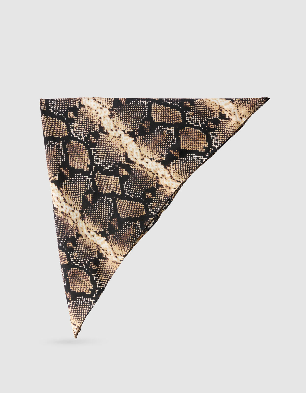 Bedruckter Schlangenschal Braun SHOEBY ACCESSOIRES