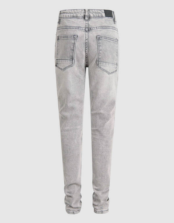 Tapered Jeans Grau SHOEBY BOYS