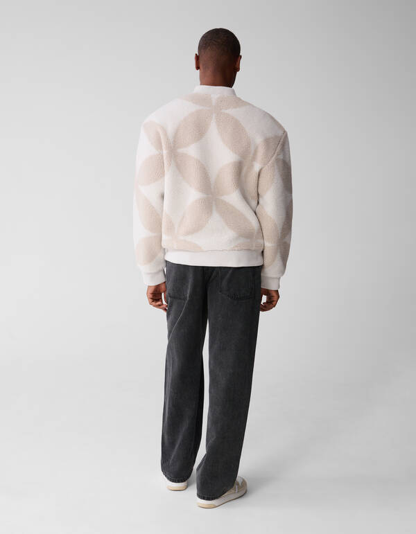 Baggy Fit Jeans Dunkelgrau L33 SHOEBY MEN