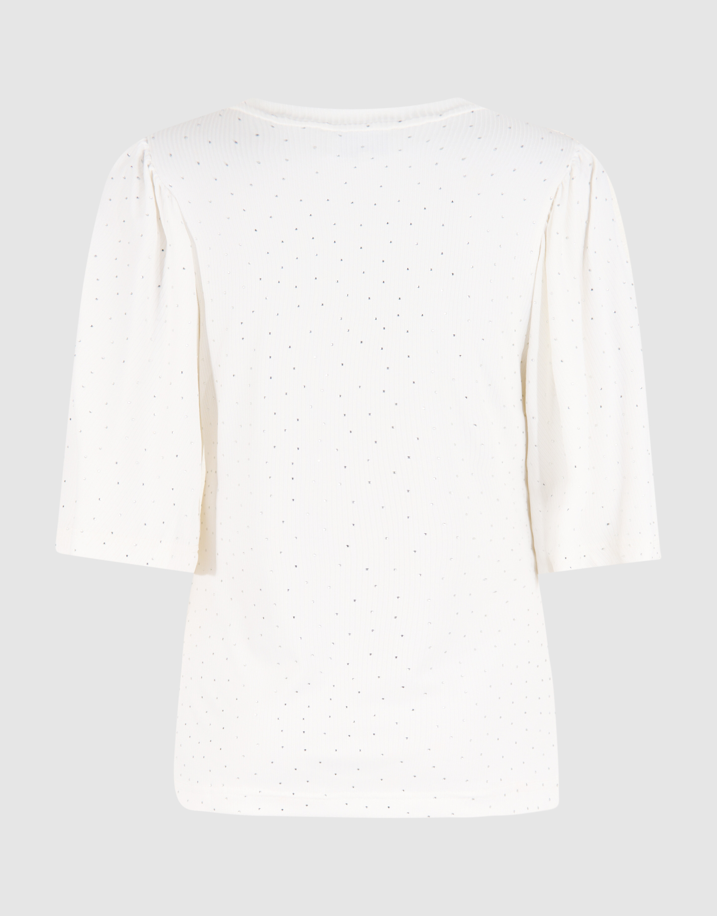 Strass-Rüschen-Top Off White SHOEBY WOMEN